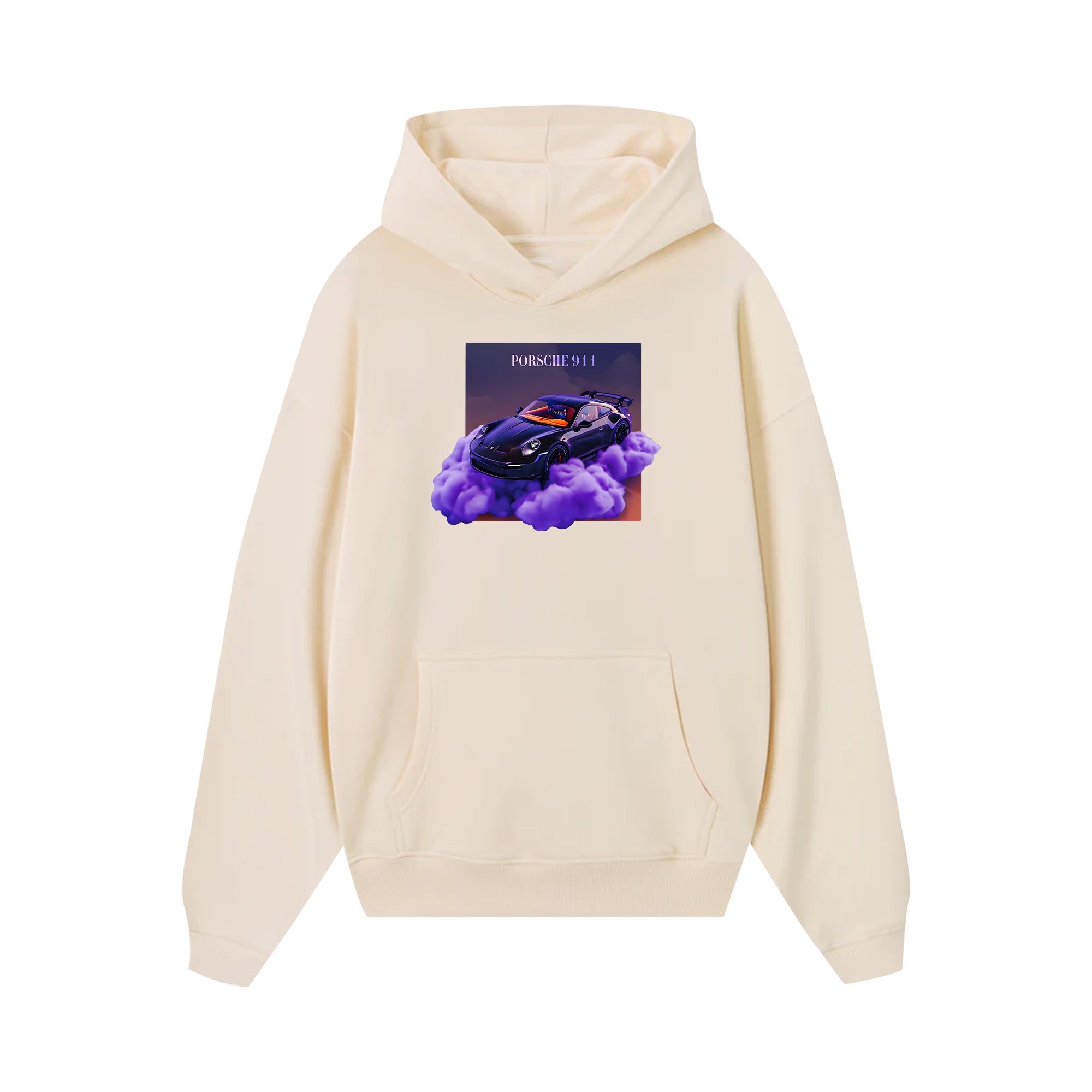 Porsche 911 Purple Clound Hoodie