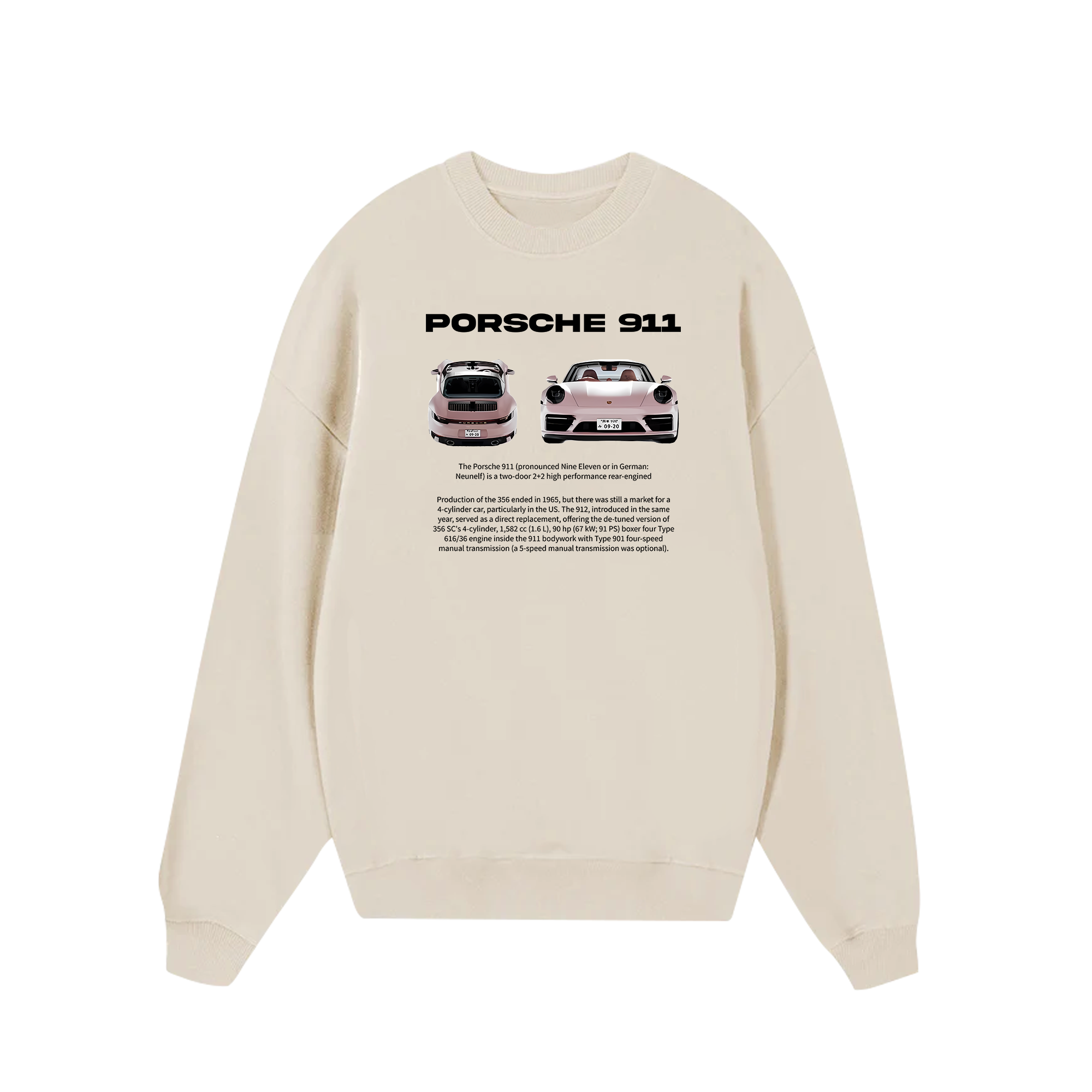 Porsche 911 Pear Pink Sweater