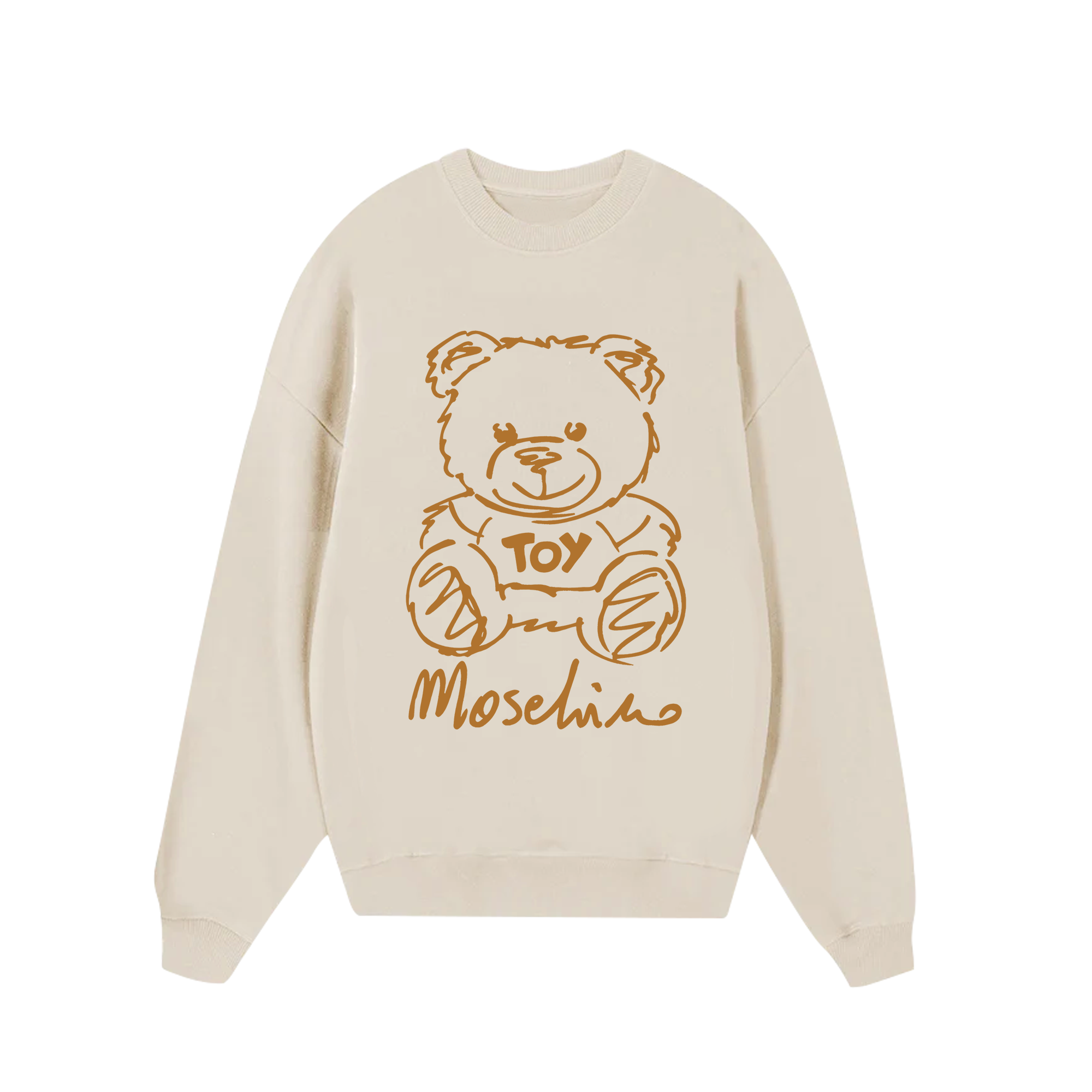 Moschino Caramel Bear Logo Sweater