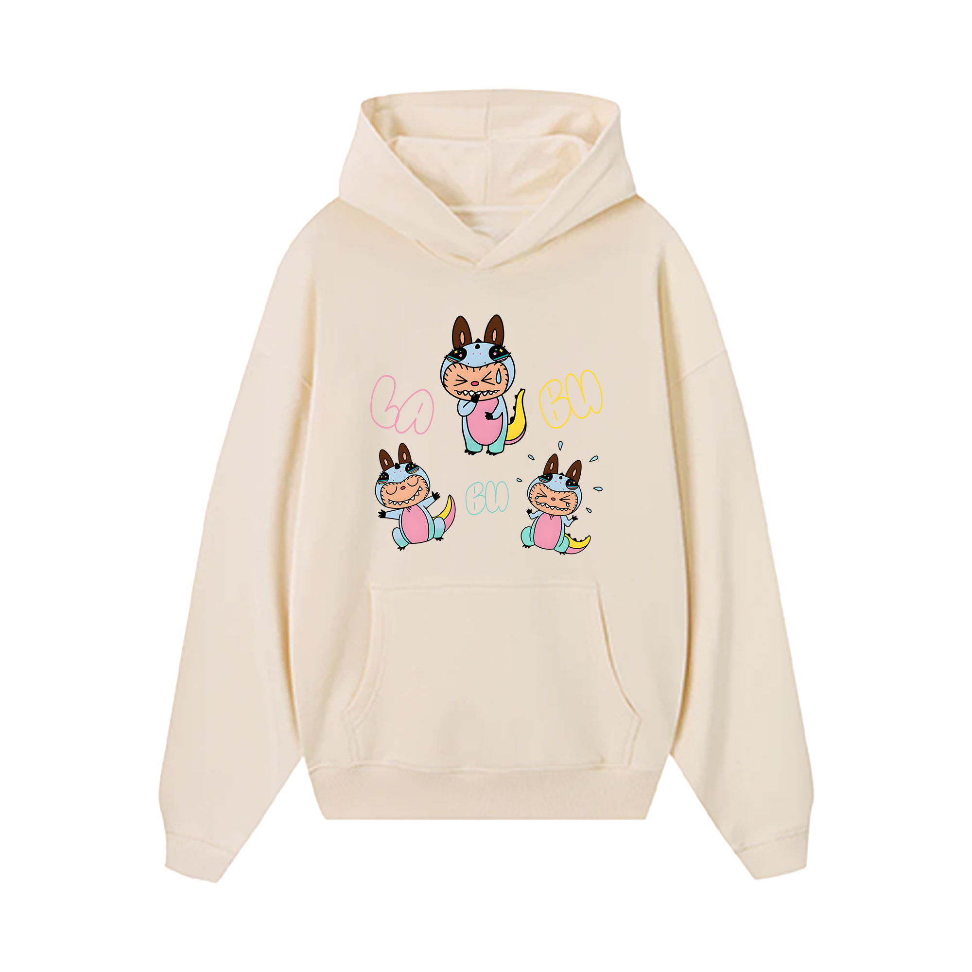 Labubu Funny Motion Hoodie