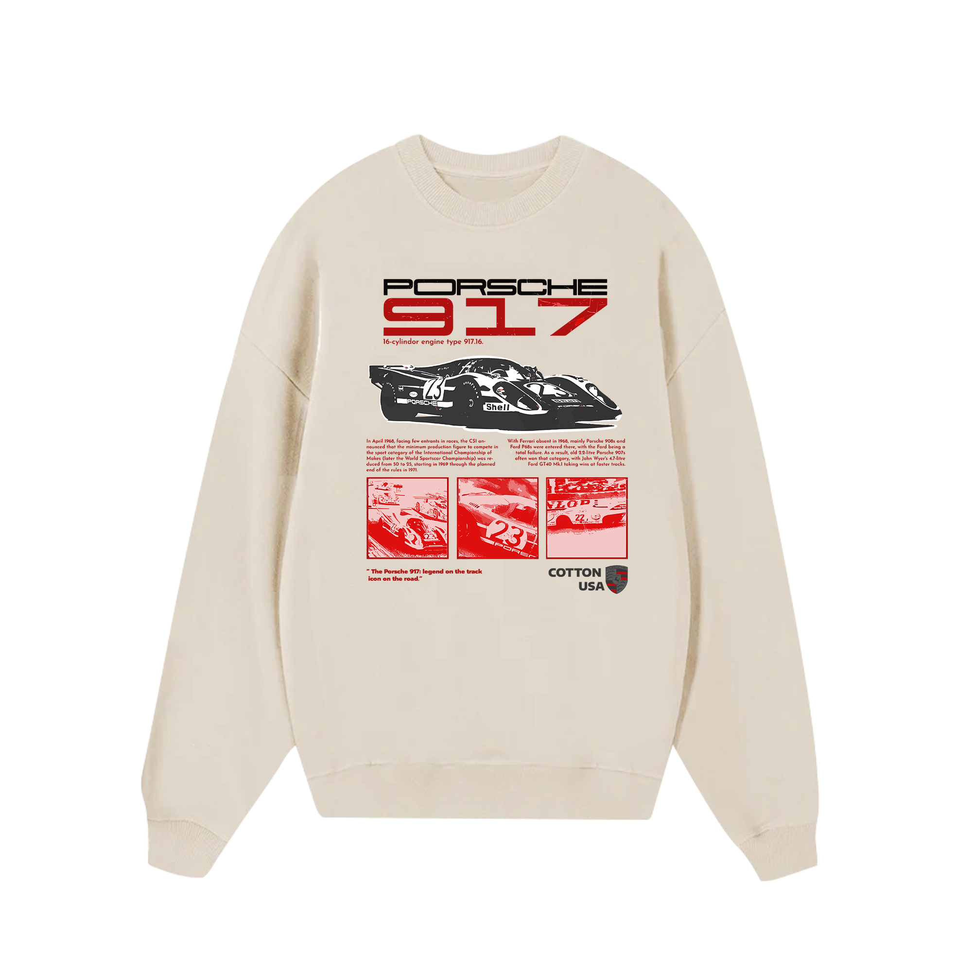 Porsche 917 16-Cylindor Sweater