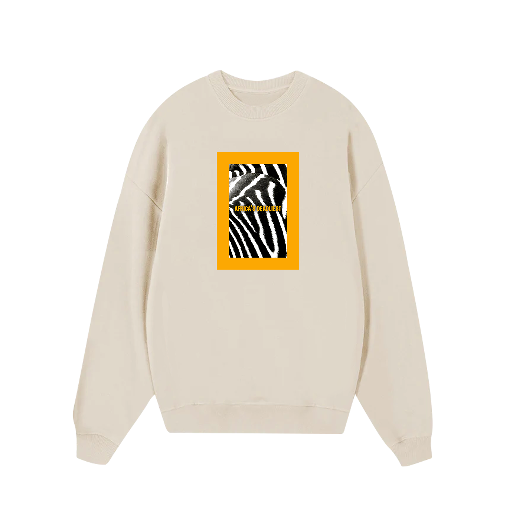 National Geographic Zebra Stripes Africa Sweater