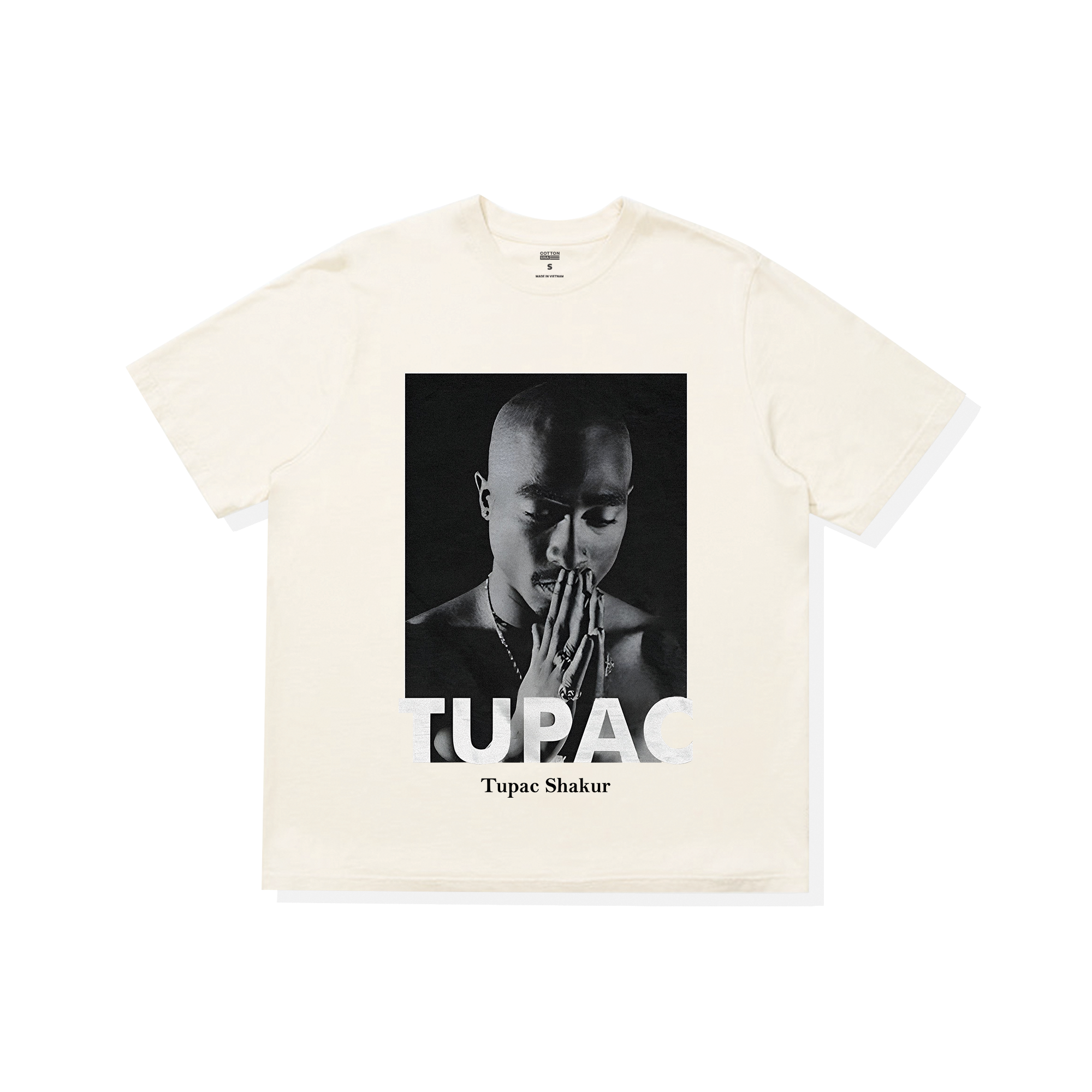 Áo Thun Oversize Rapper Tupac Shakur