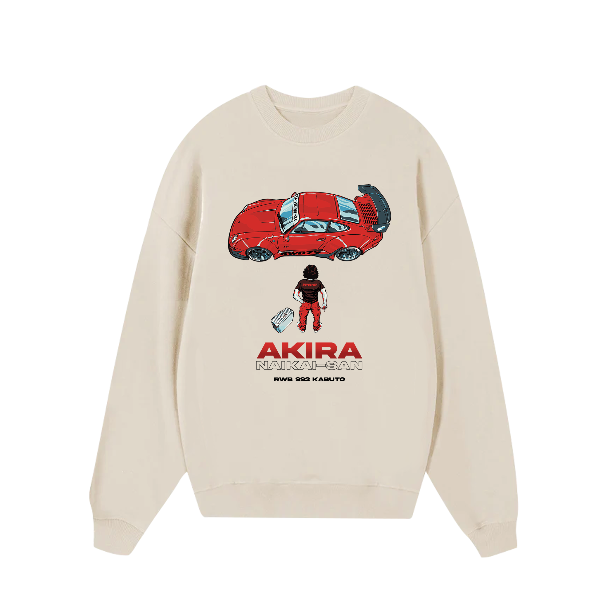 Porsche RWB 993 Kabuto Akira Sweater