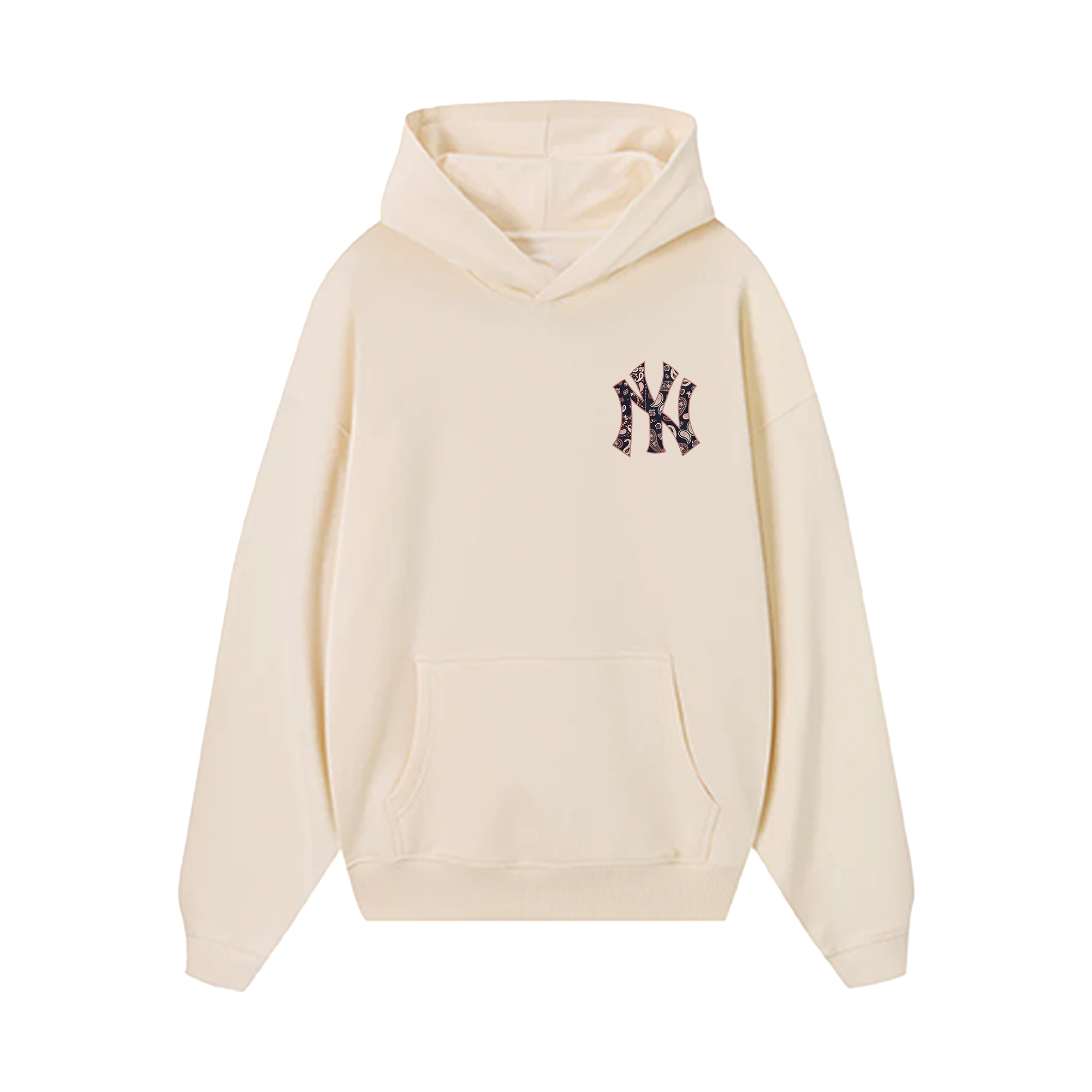 MLB Floral VIntage Bandana Hoodie