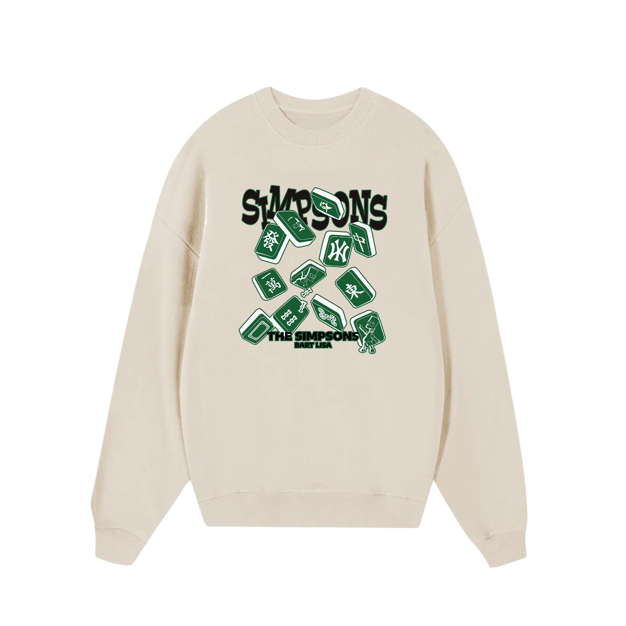 MLB Greeny Mahjong Sweater