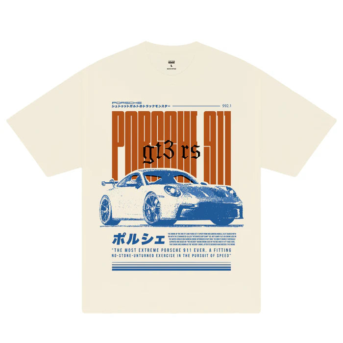 Flash Sale Porsche Japan Vintage GT3 RS T-Shirt