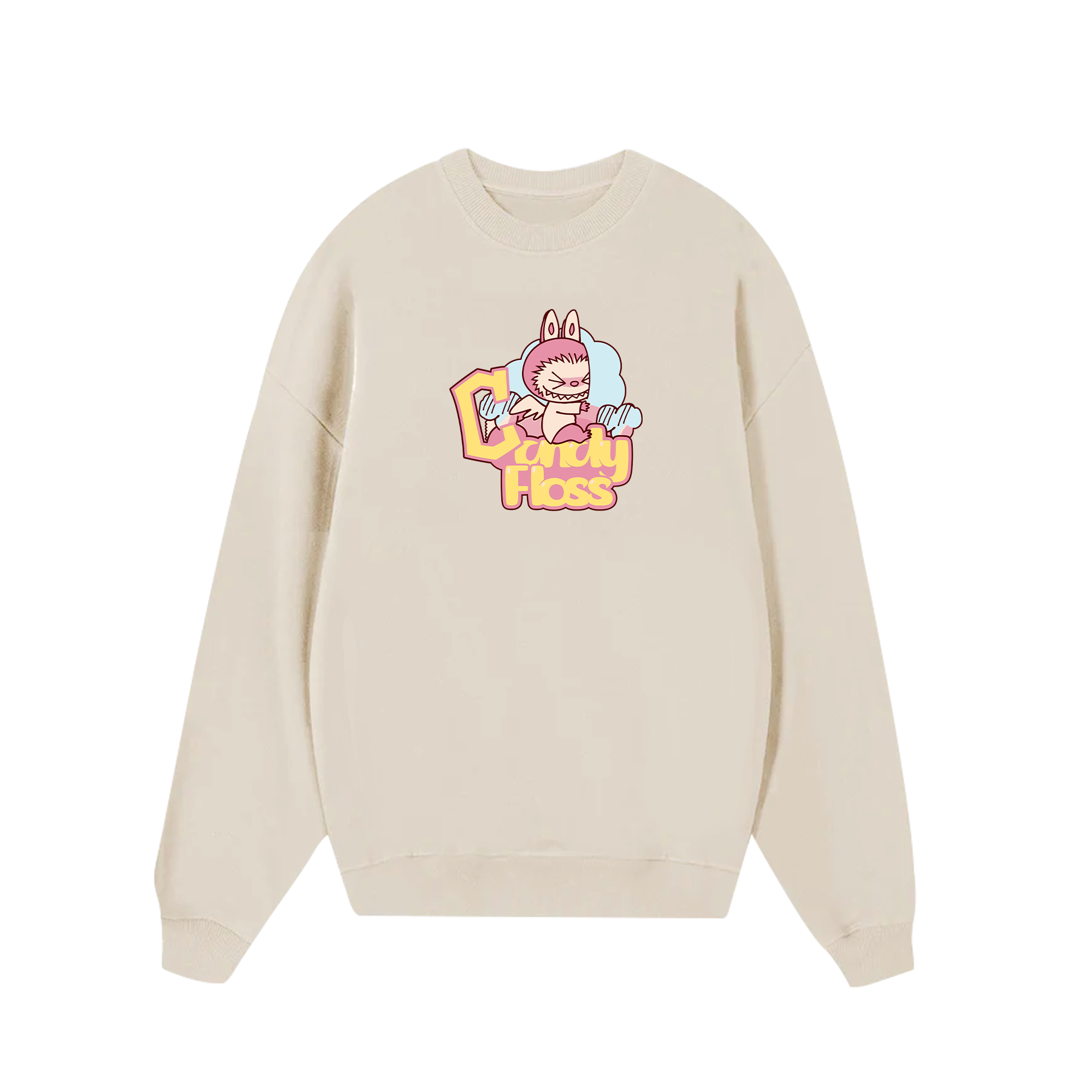 MLB Labubu Candy Floss Cleveland Guardians Sweater