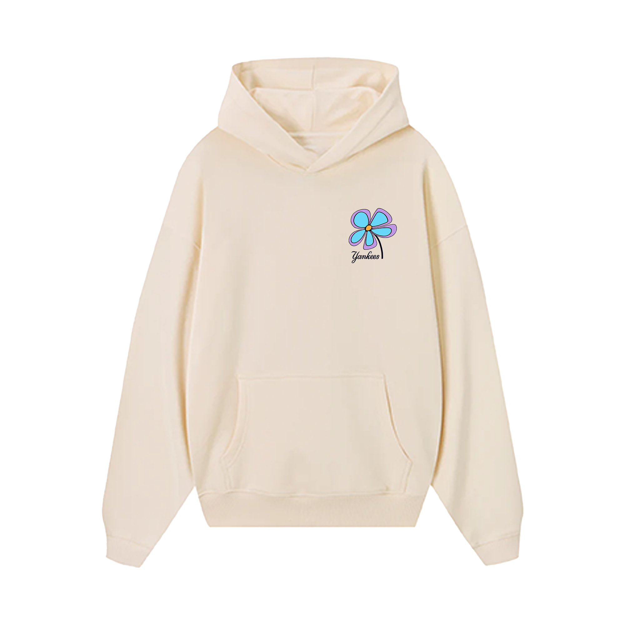 MLB Floral Groovy Cute Hoodie