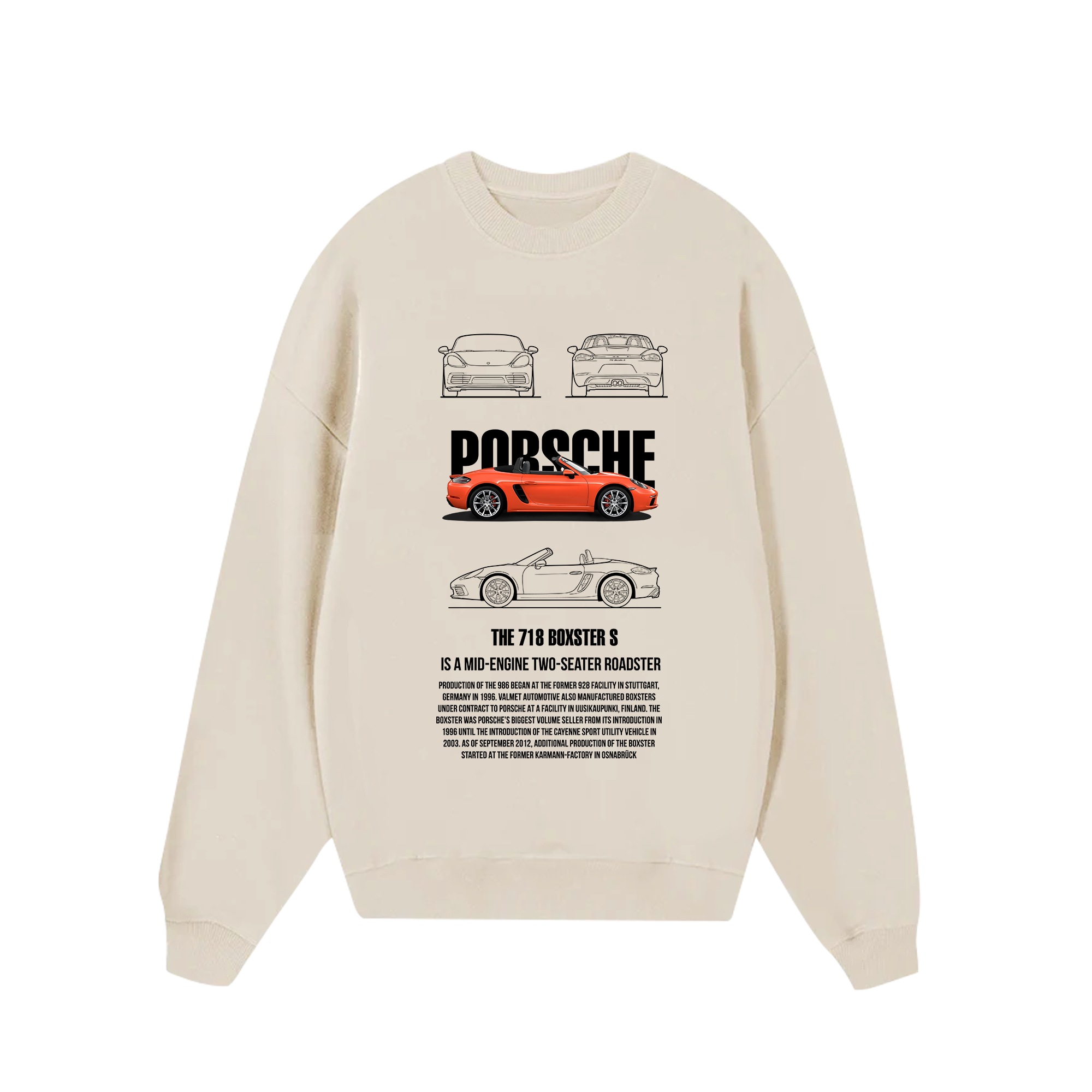 Porsche 718 BOXSTER S Sweater