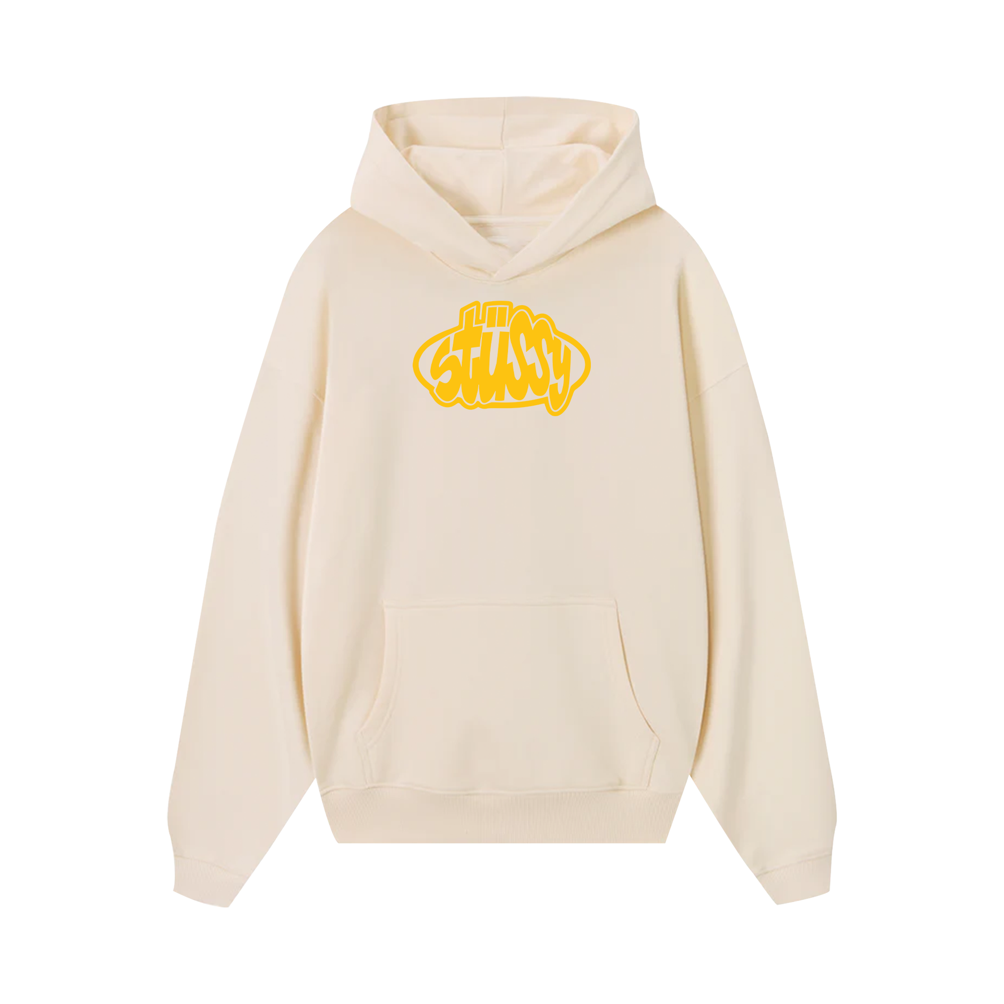 Stussy NewSchool Yellow Hoodie