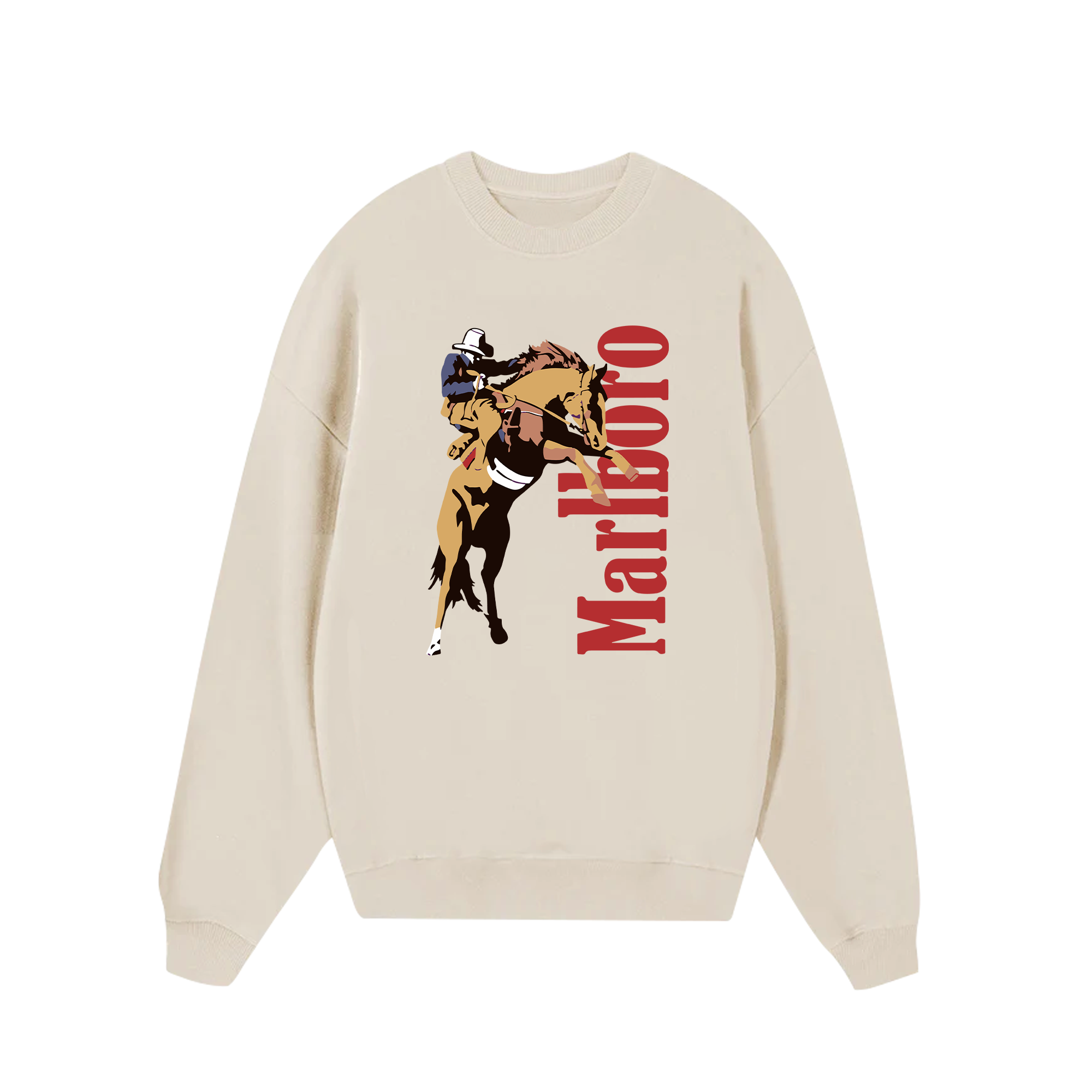 Marlboro Cowboy Saddle Sweater