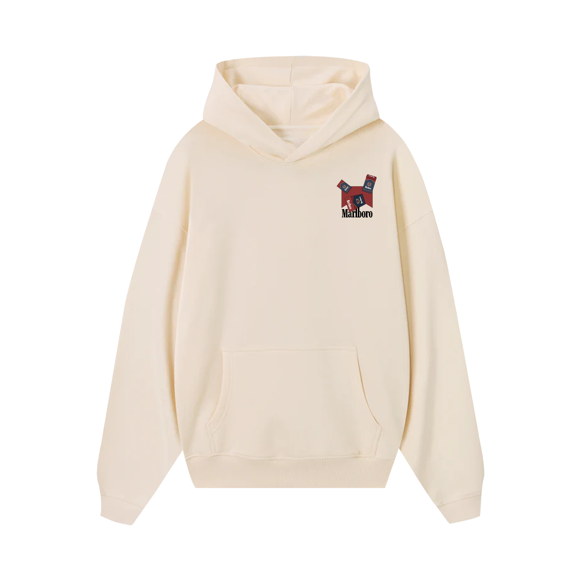 Marlboro Rich Smooth Logo Hoodie