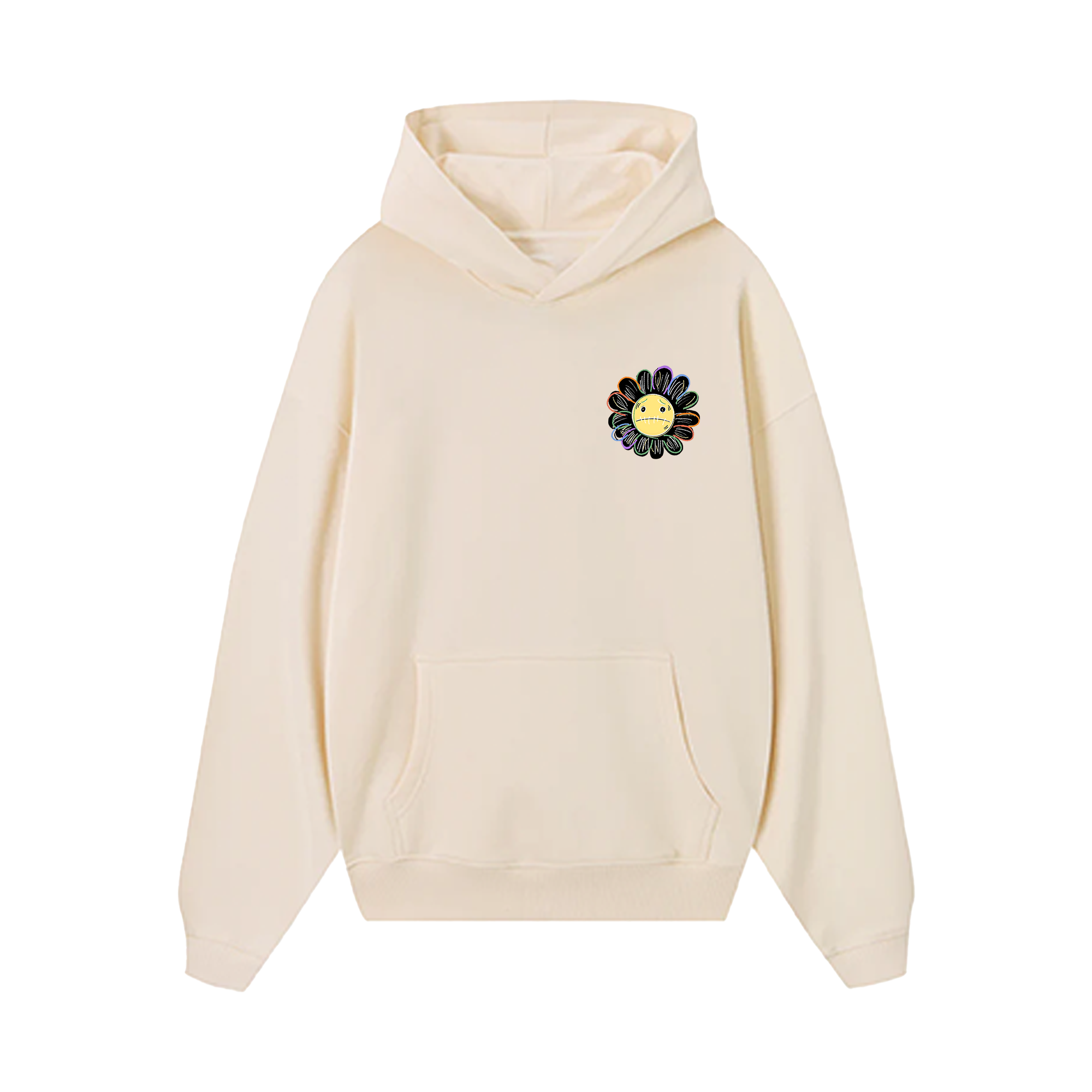 MLB Floral Smiley Flower Hoodie