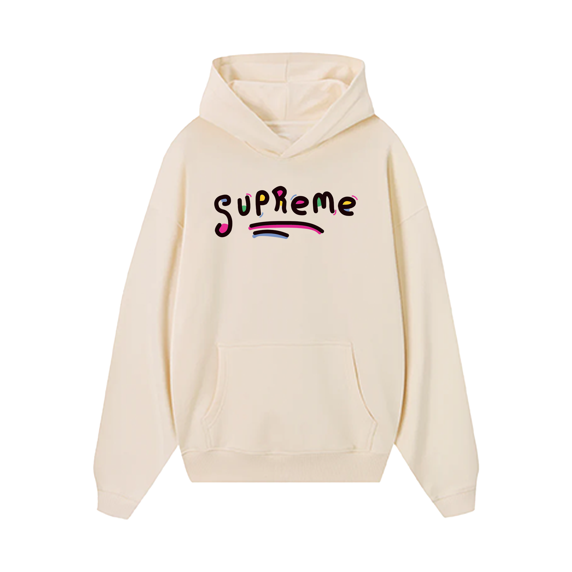 Cute Supreme Logo Hoodie