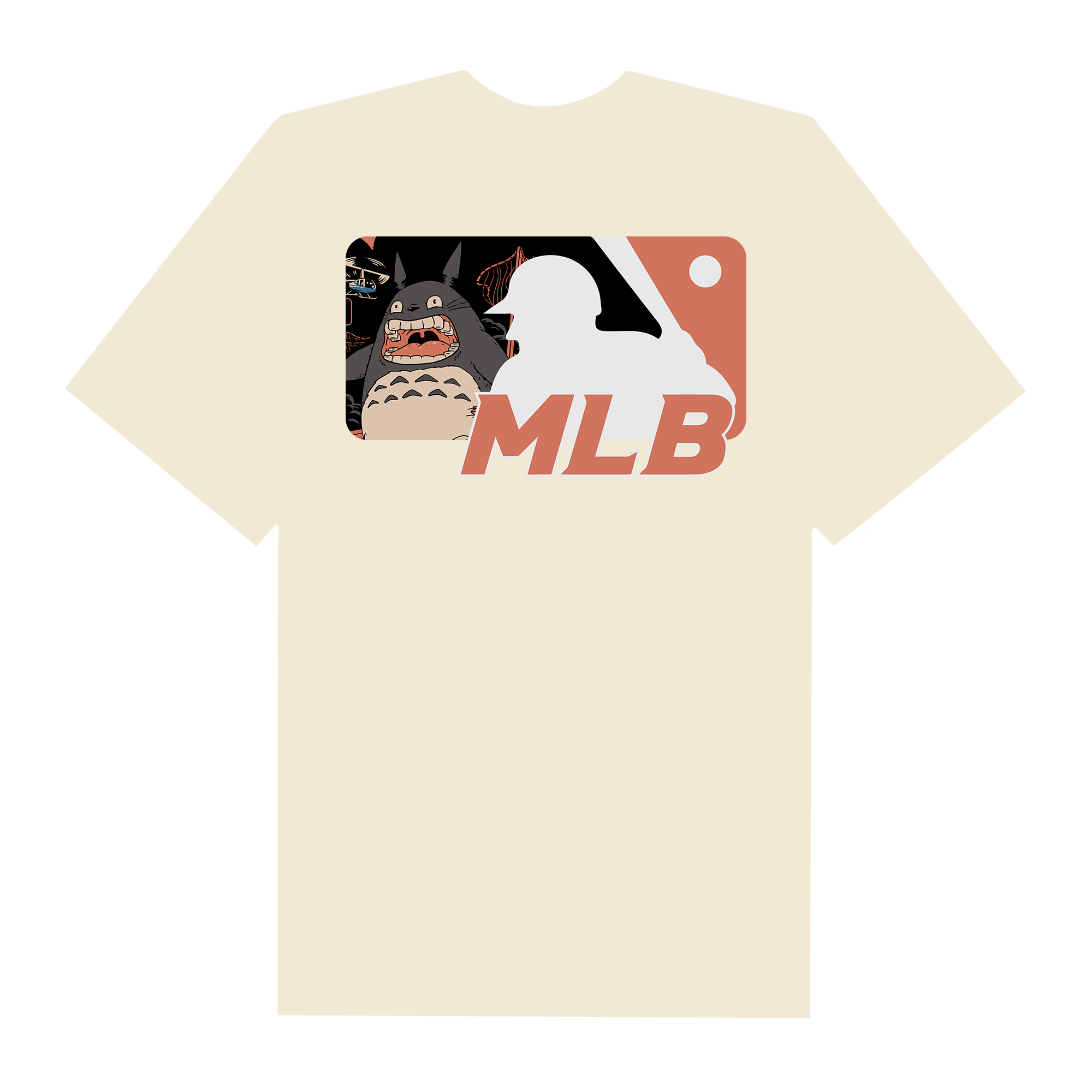 MLB Anime Totoro Giant T-Shirt