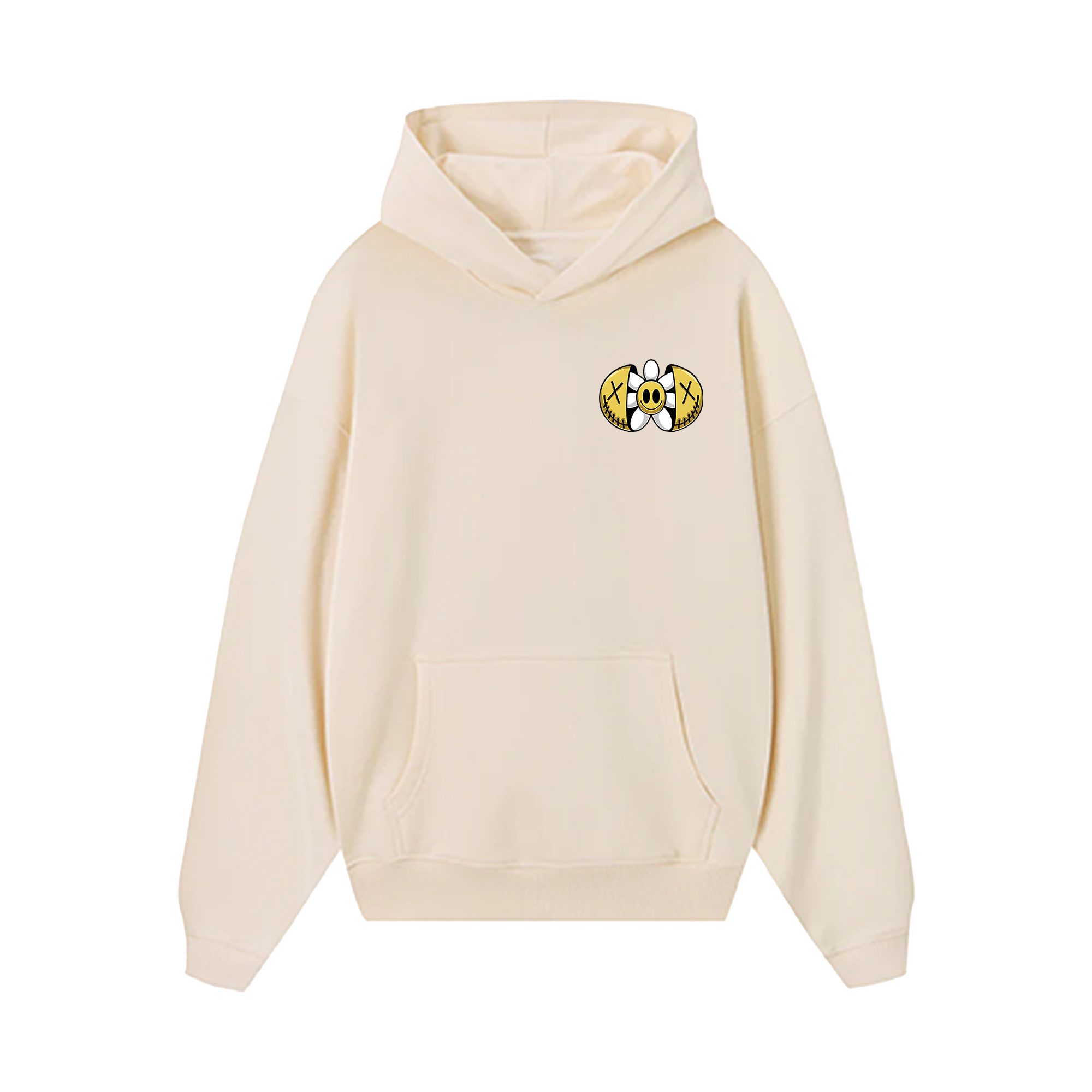 MLB Floral Smiley A's Hoodie