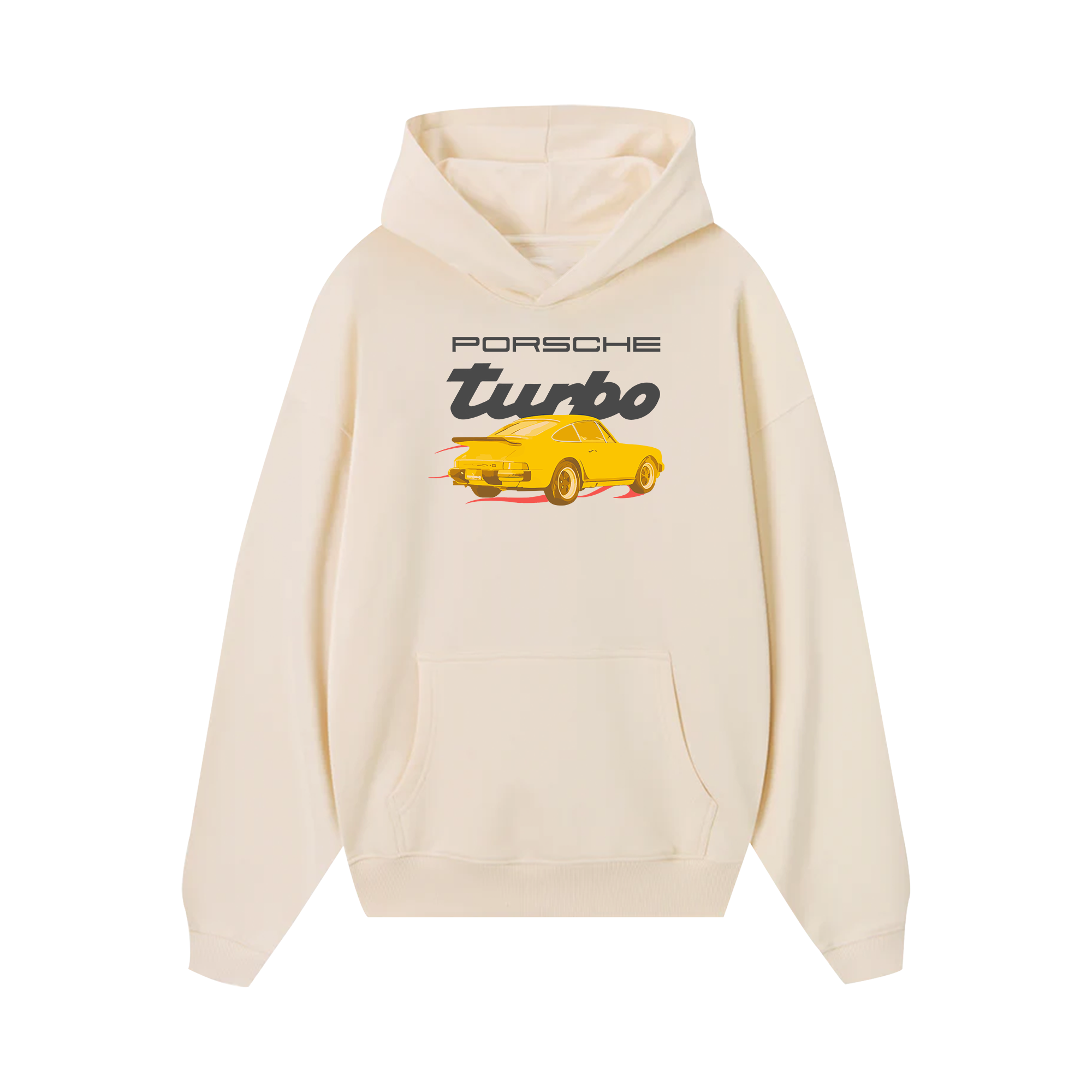 Porsche Turbo Golden Race Hoodie