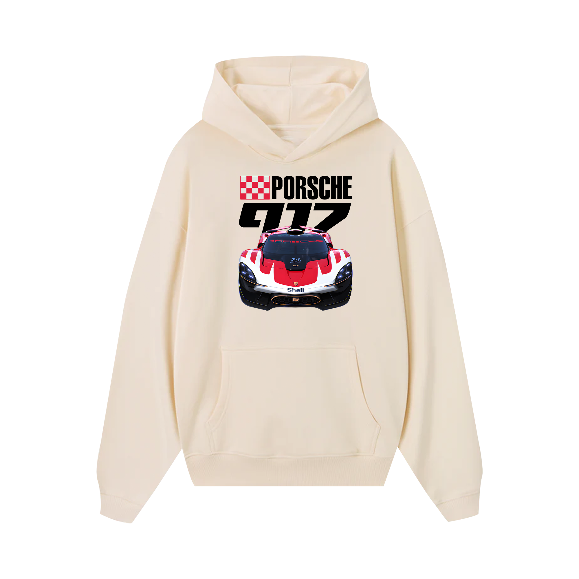 Porsche Red Racing Hoodie 917