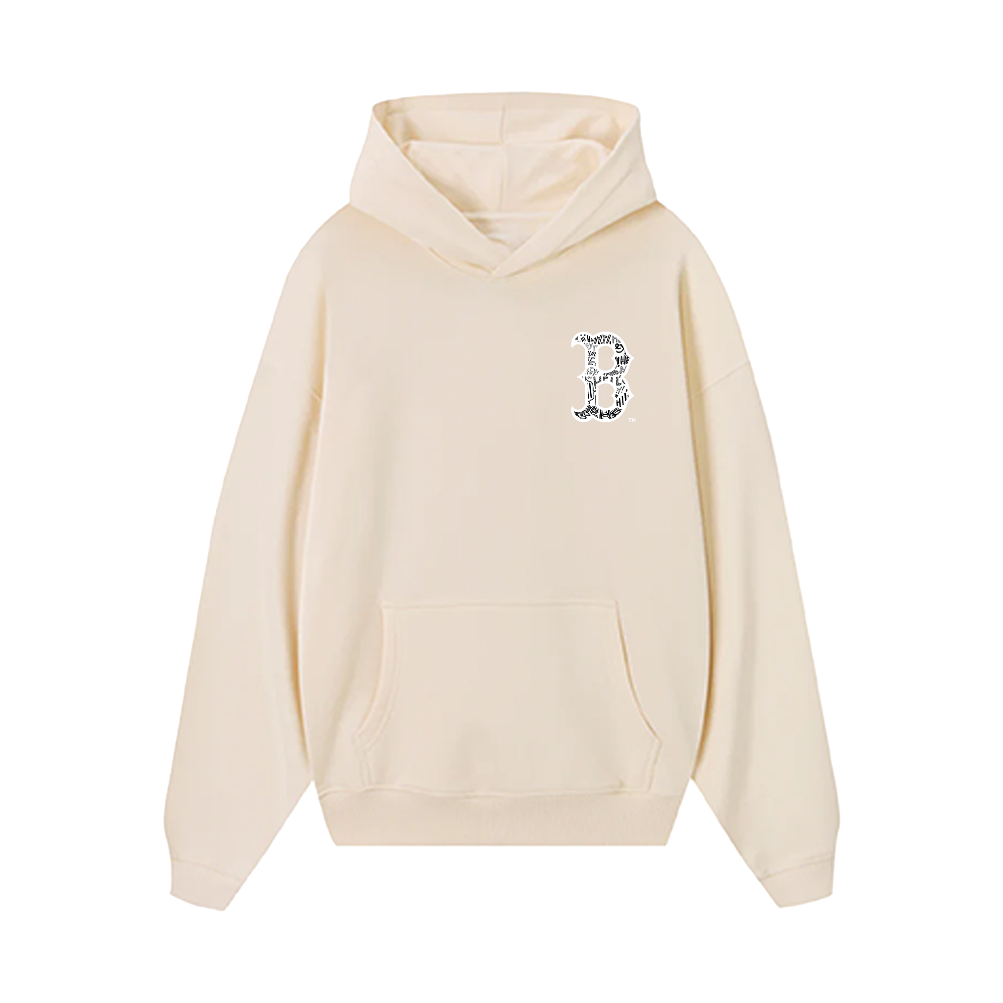 MLB Monogram Big Logo B Hoodie