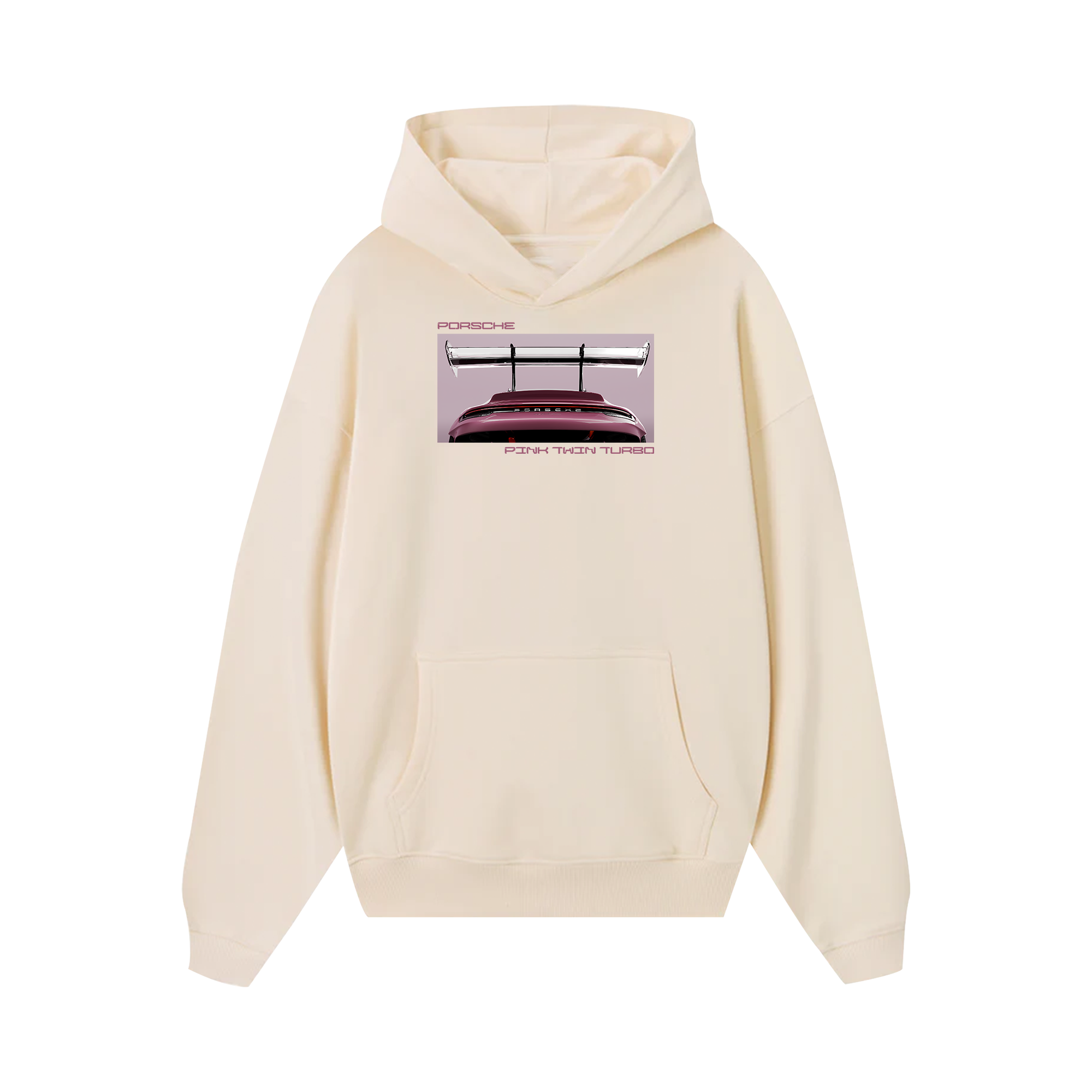 Porsche Pink Twin Turbo Hoodie