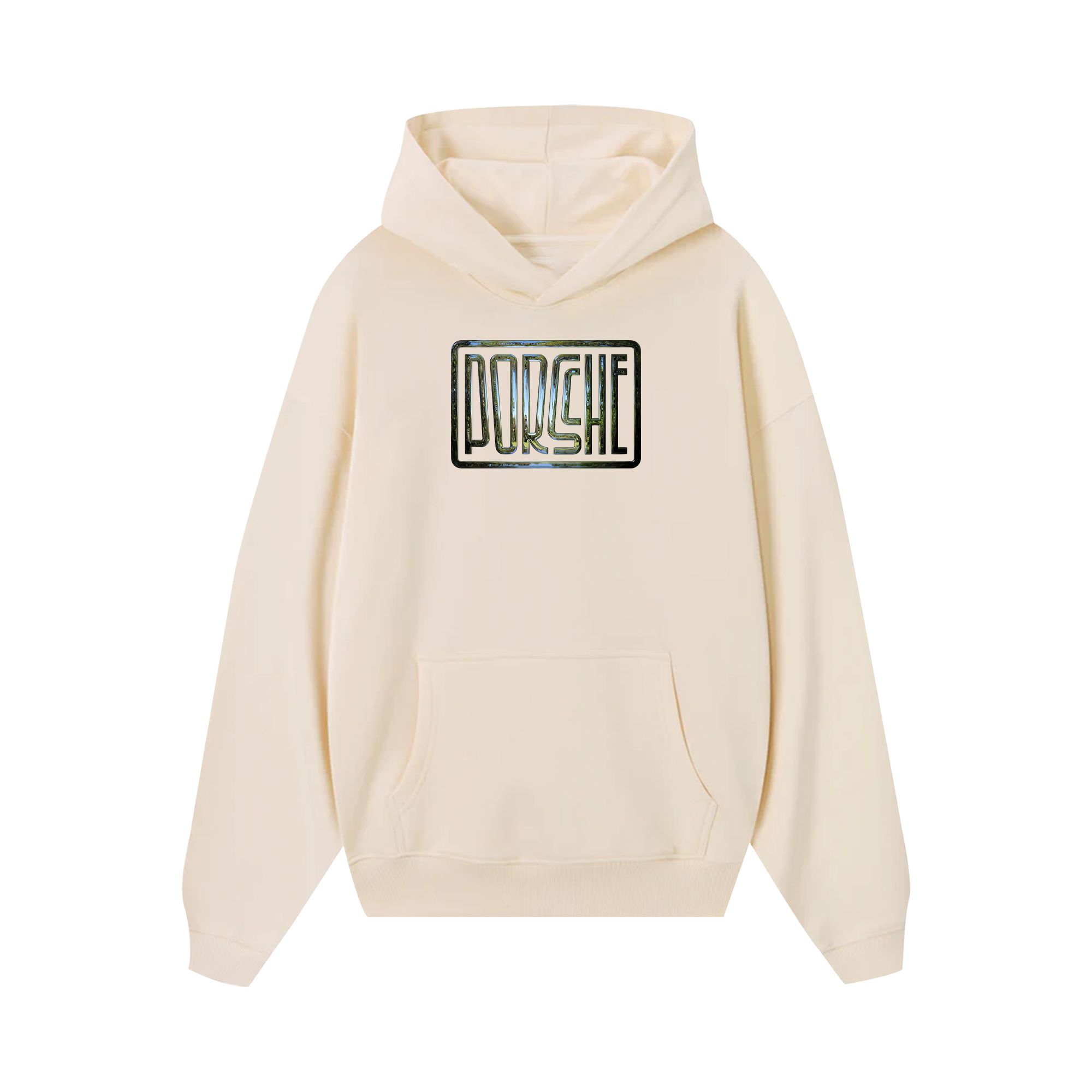 Porsche Chrome Sign Hoodie