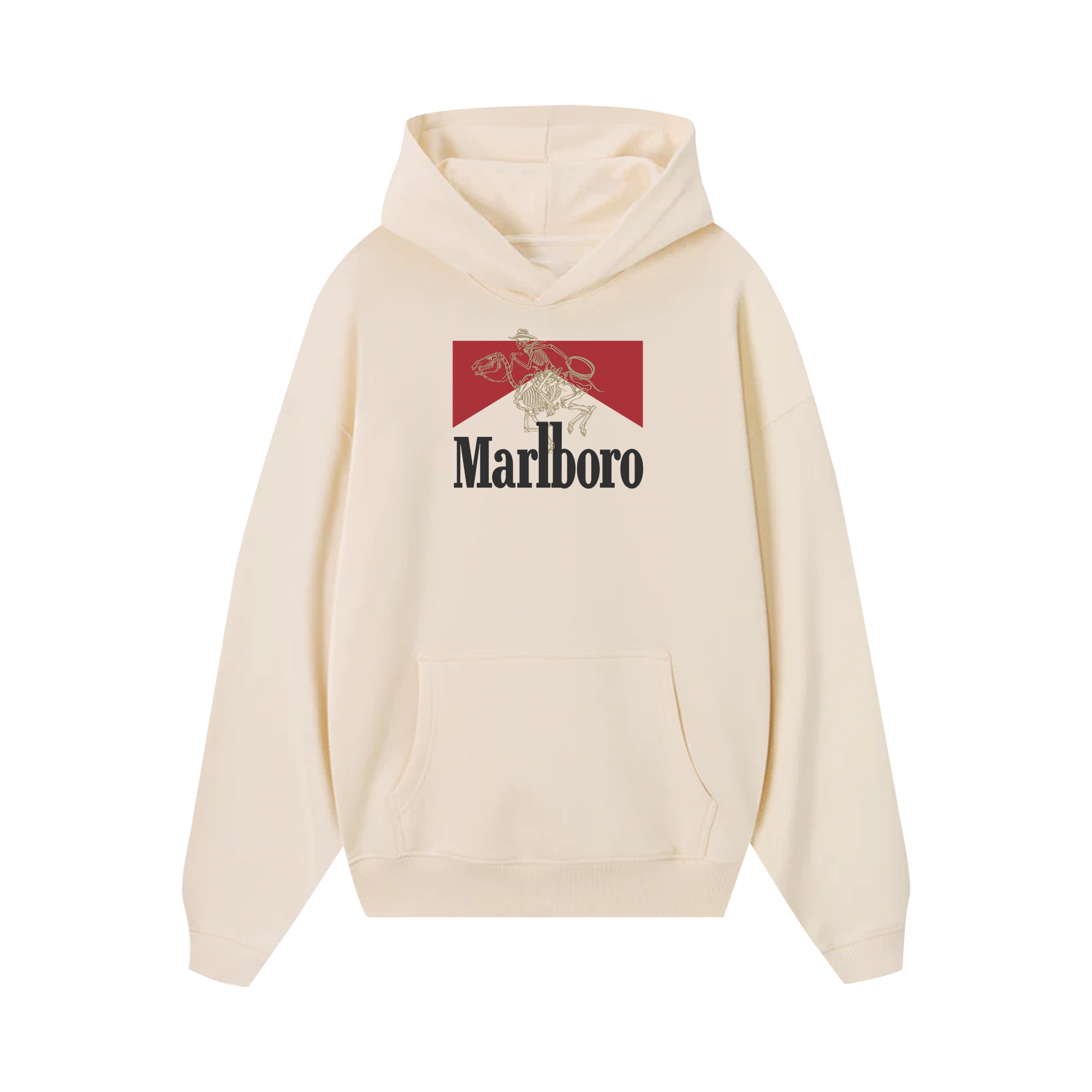 Marlboro Sketeton Killer Hoodie