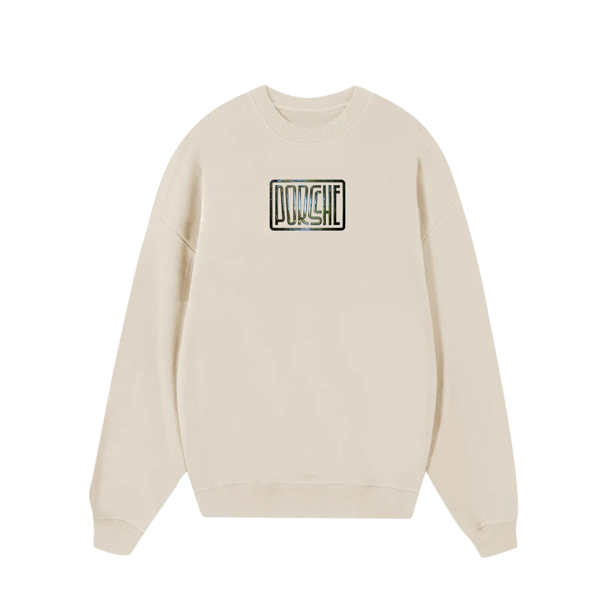 Porsche Chrome Sign Sweater