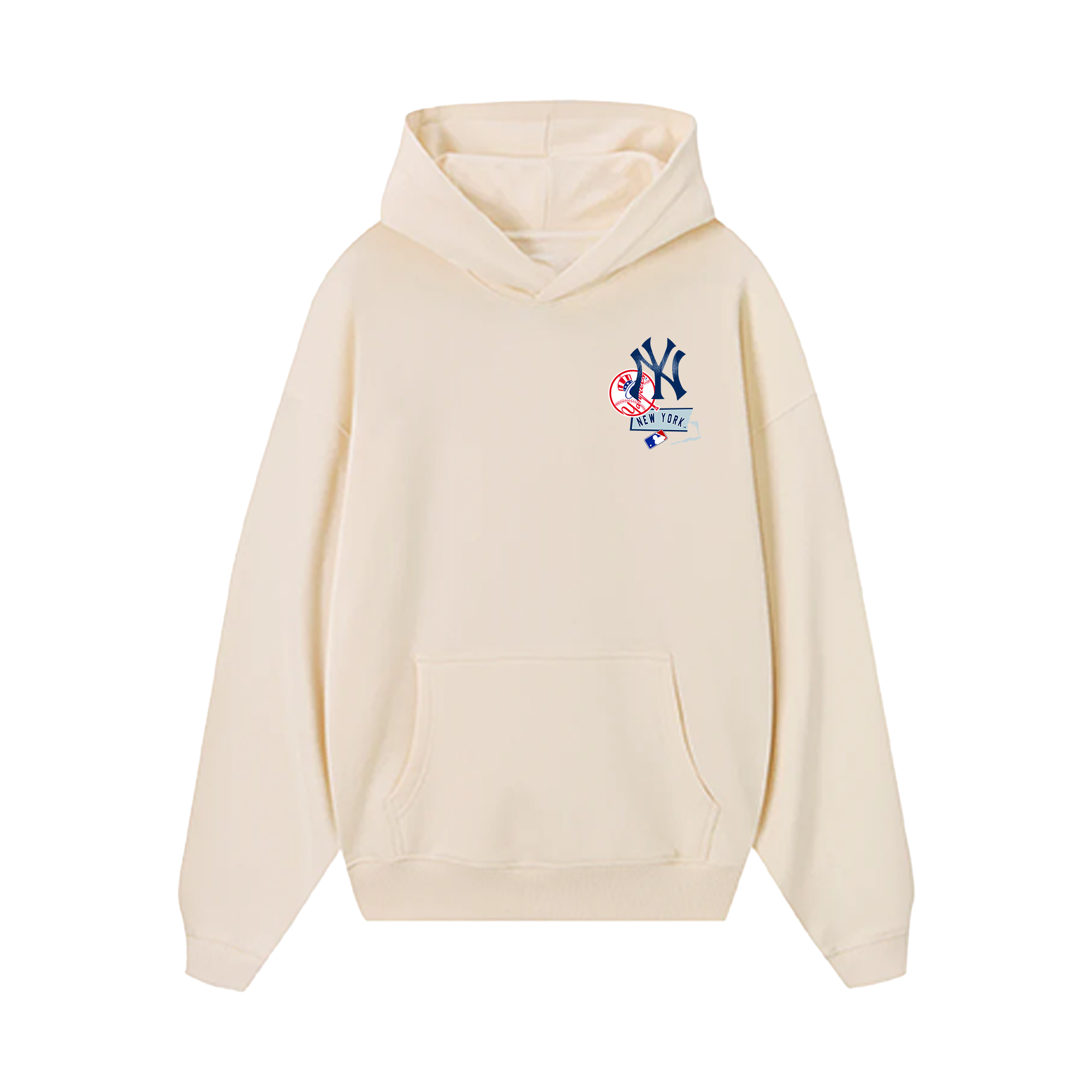 MLB New York Yankees Logos History Hoodie