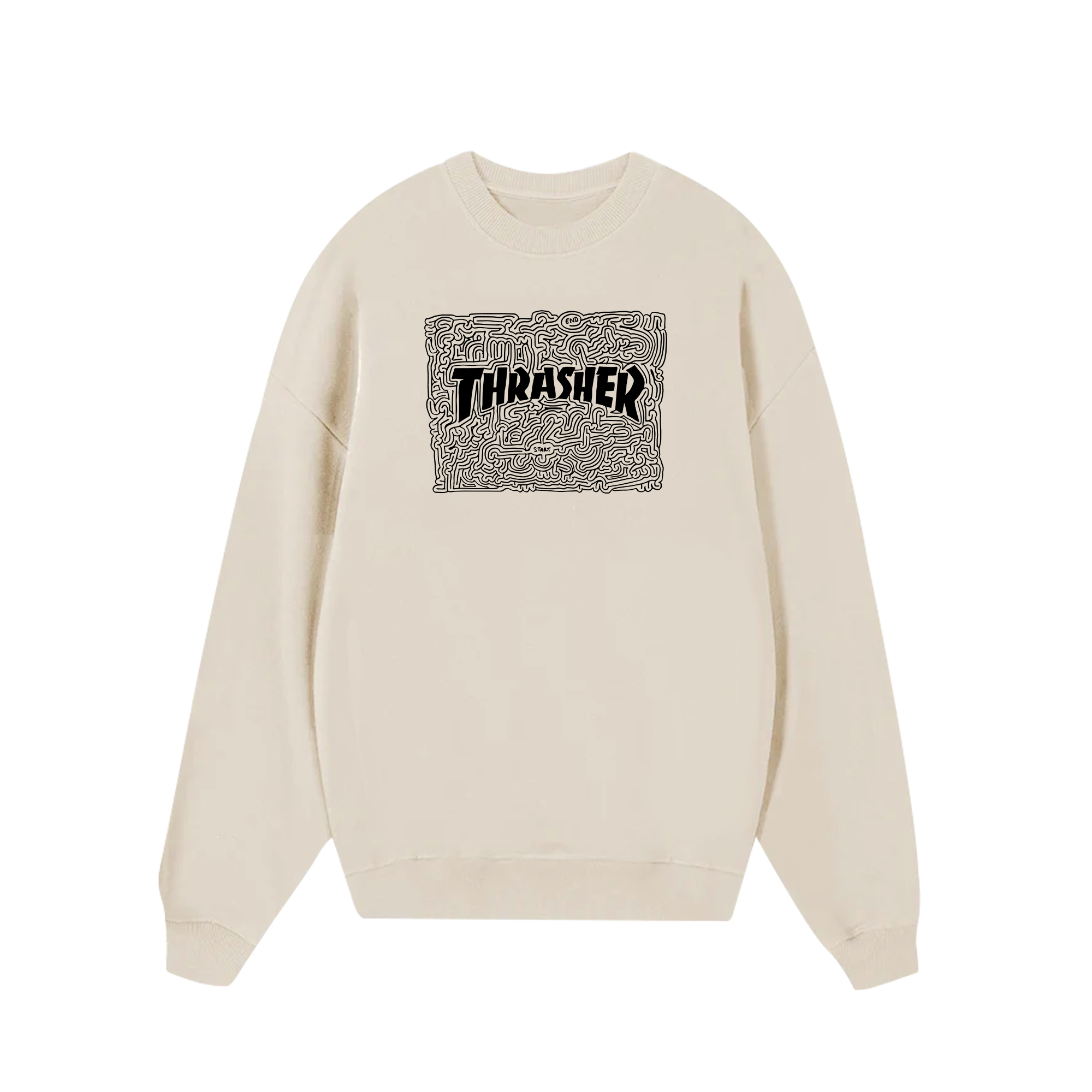 Thrasher Mind Maze Sweater