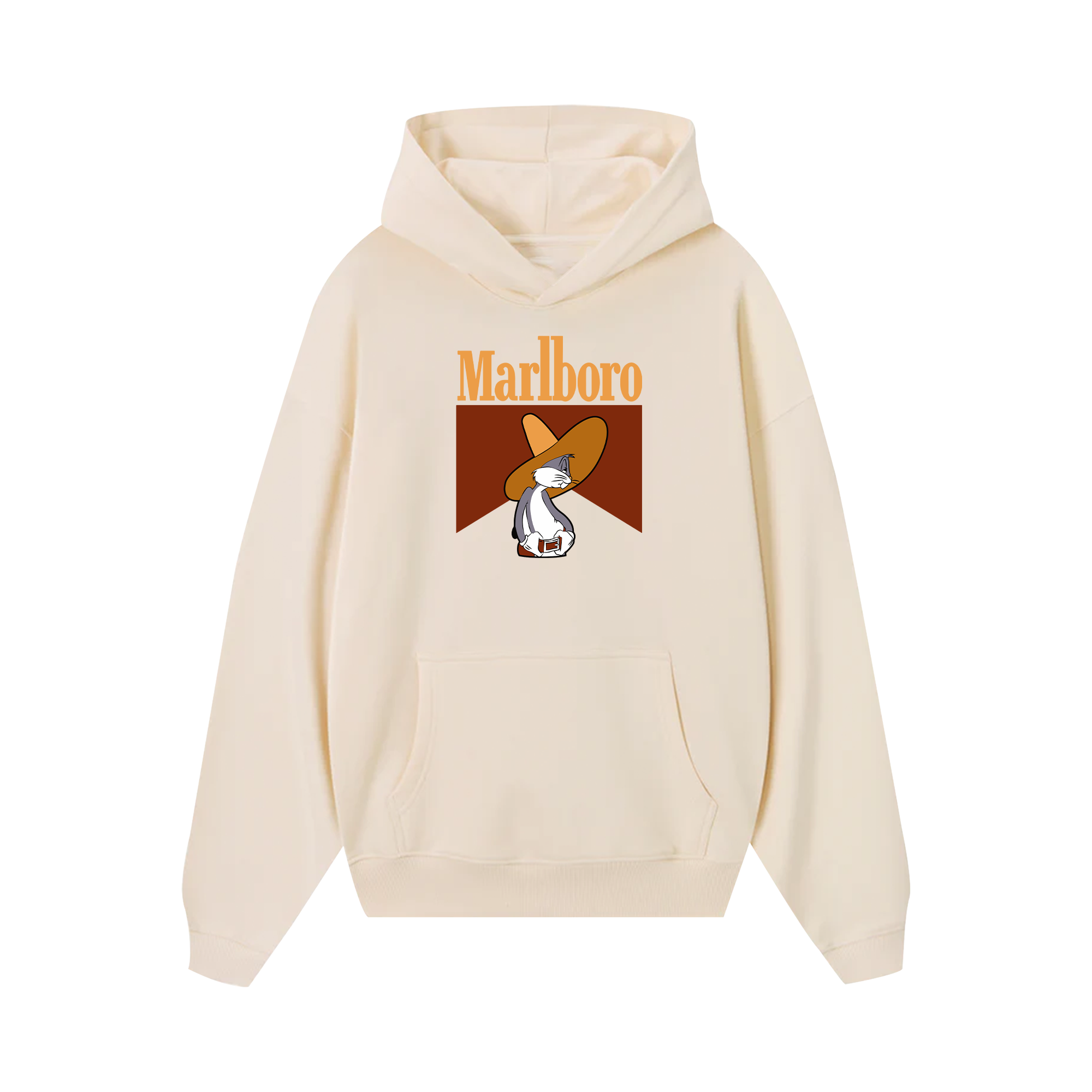 Marlboro Bug Bunny Cowboy Hoodie