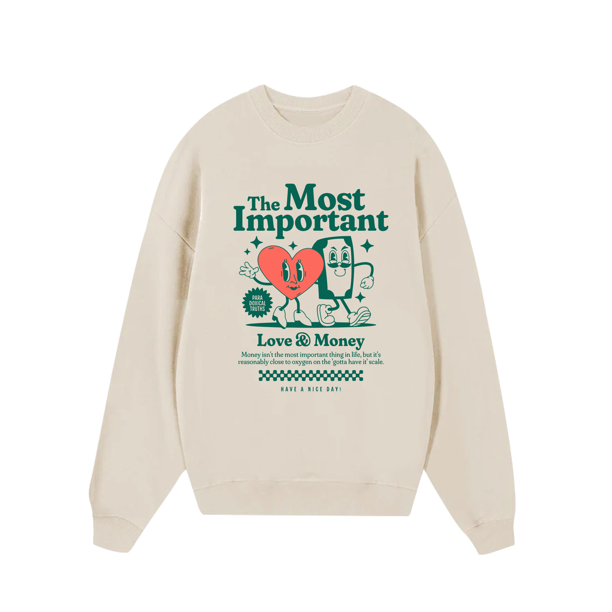 Money The Most Important Sweater