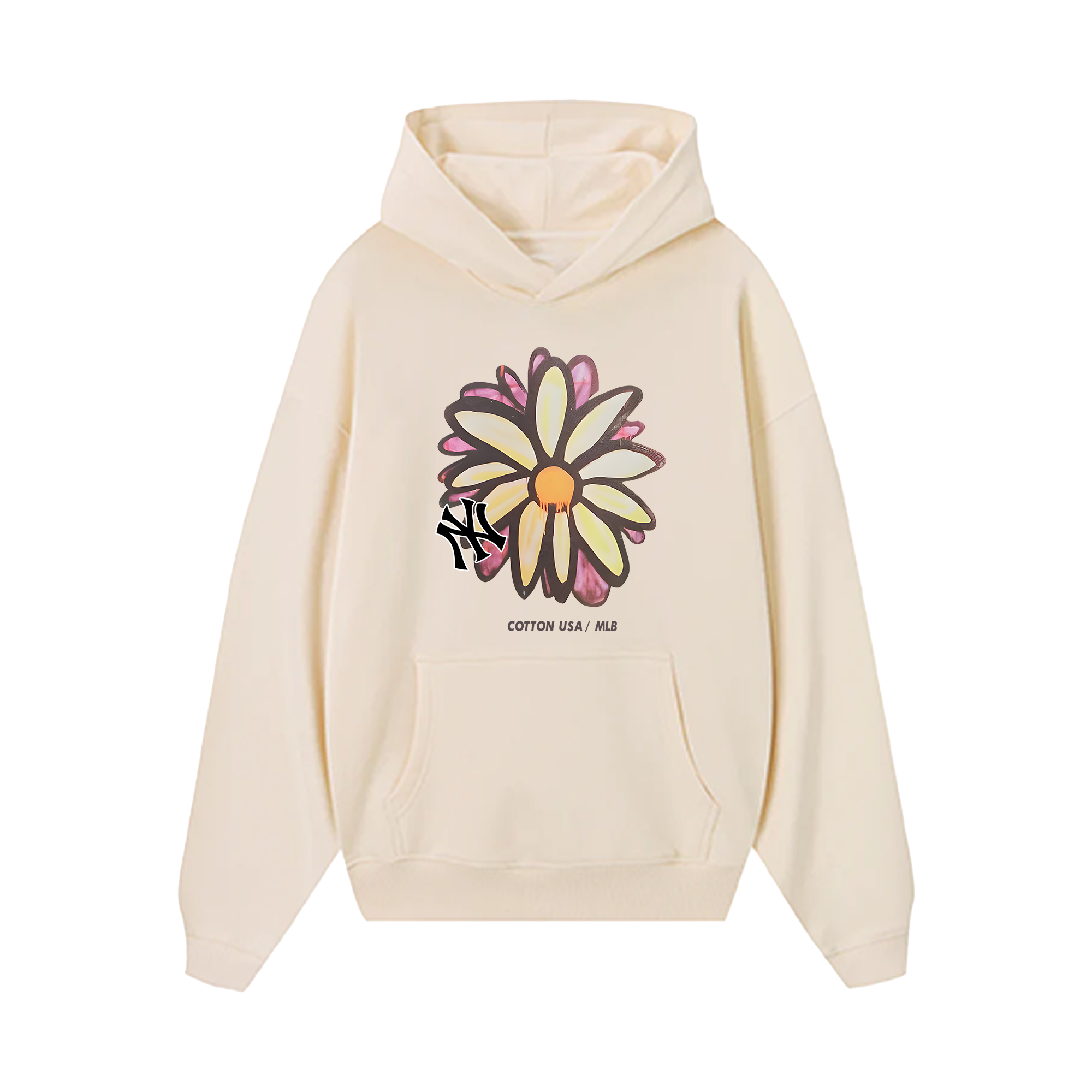 MLB Floral Vintage Flower Hoodie