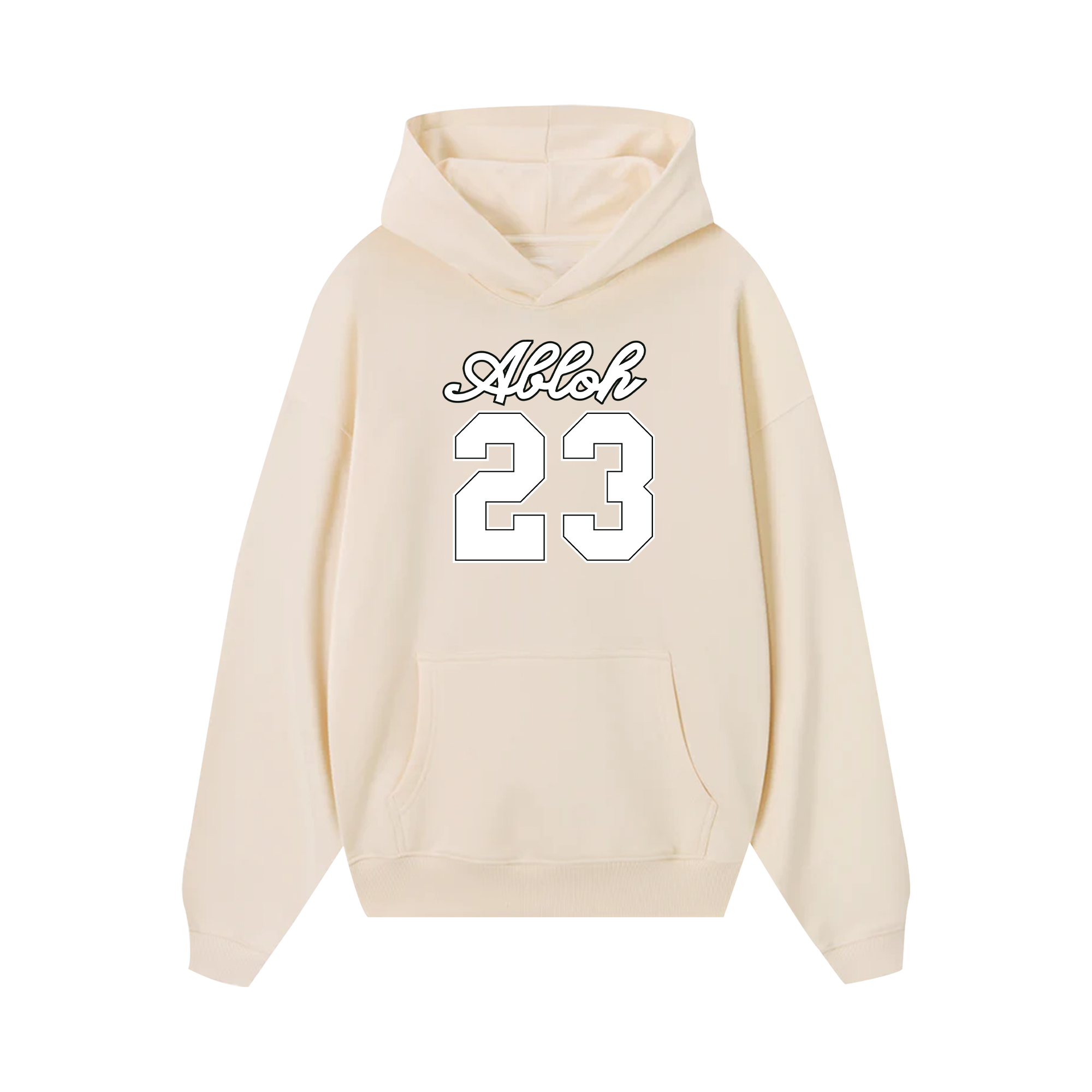 Off White 23 Logo Slim Hoodie