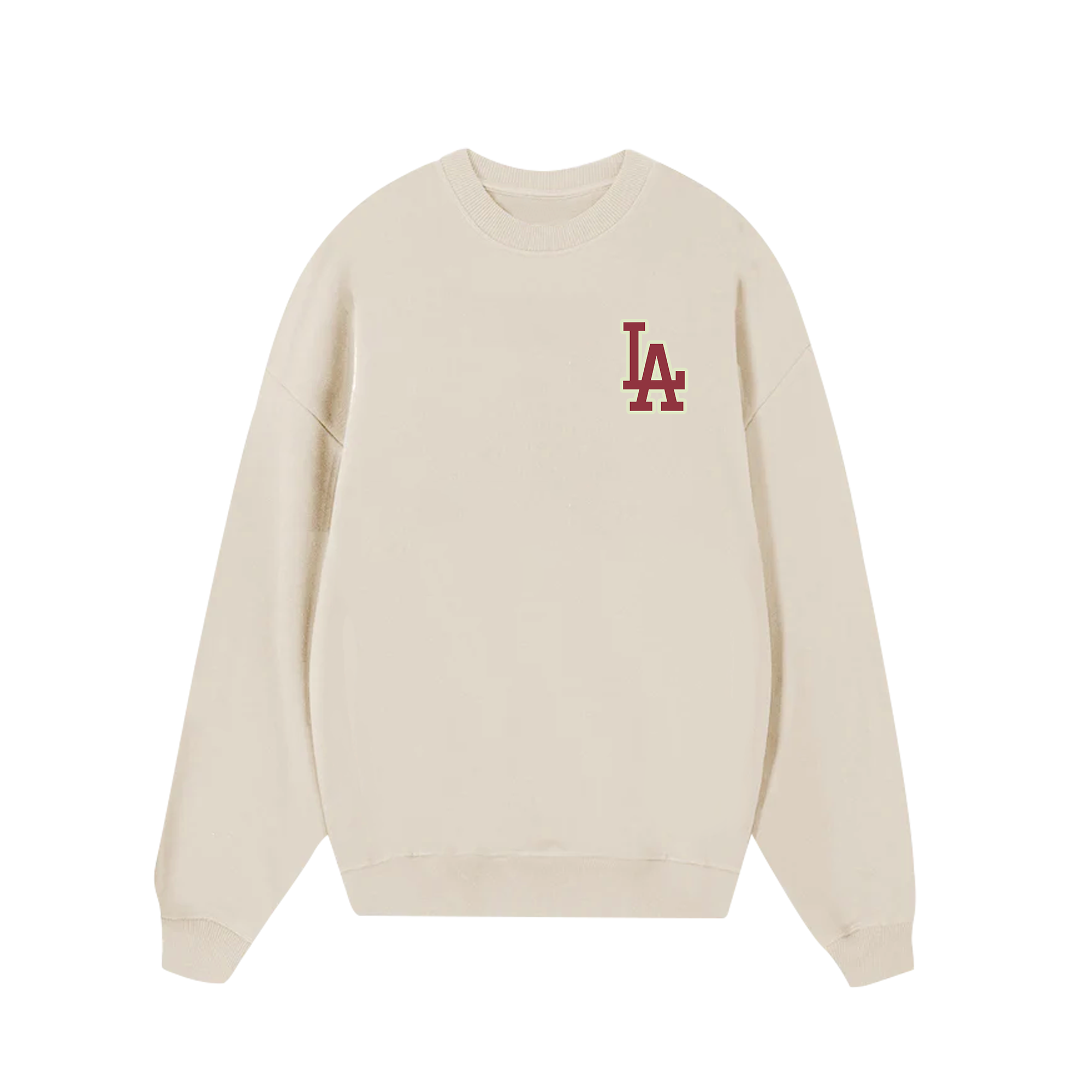 MLB Los Angeles Dodgers Logo Red Sweater