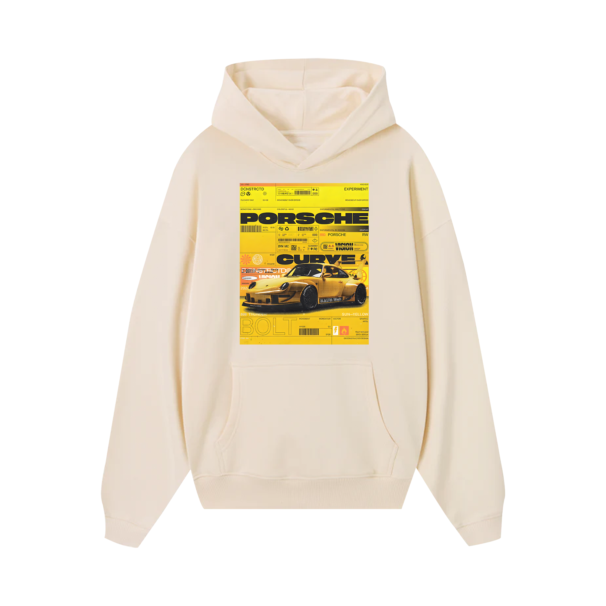 Porsche Thunder Bolt Hoodie