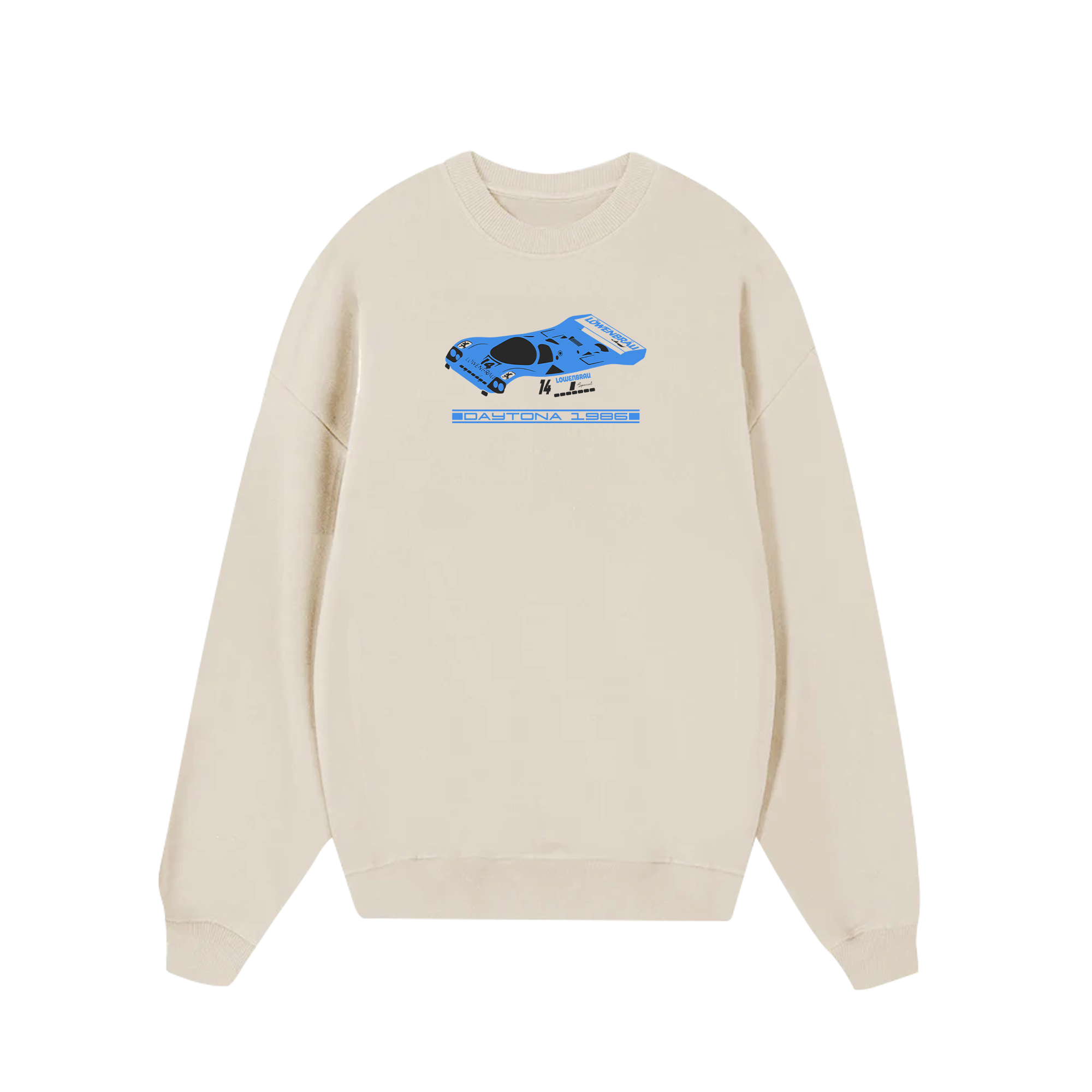 Porsche Cyan Daytona 1986 Sweater