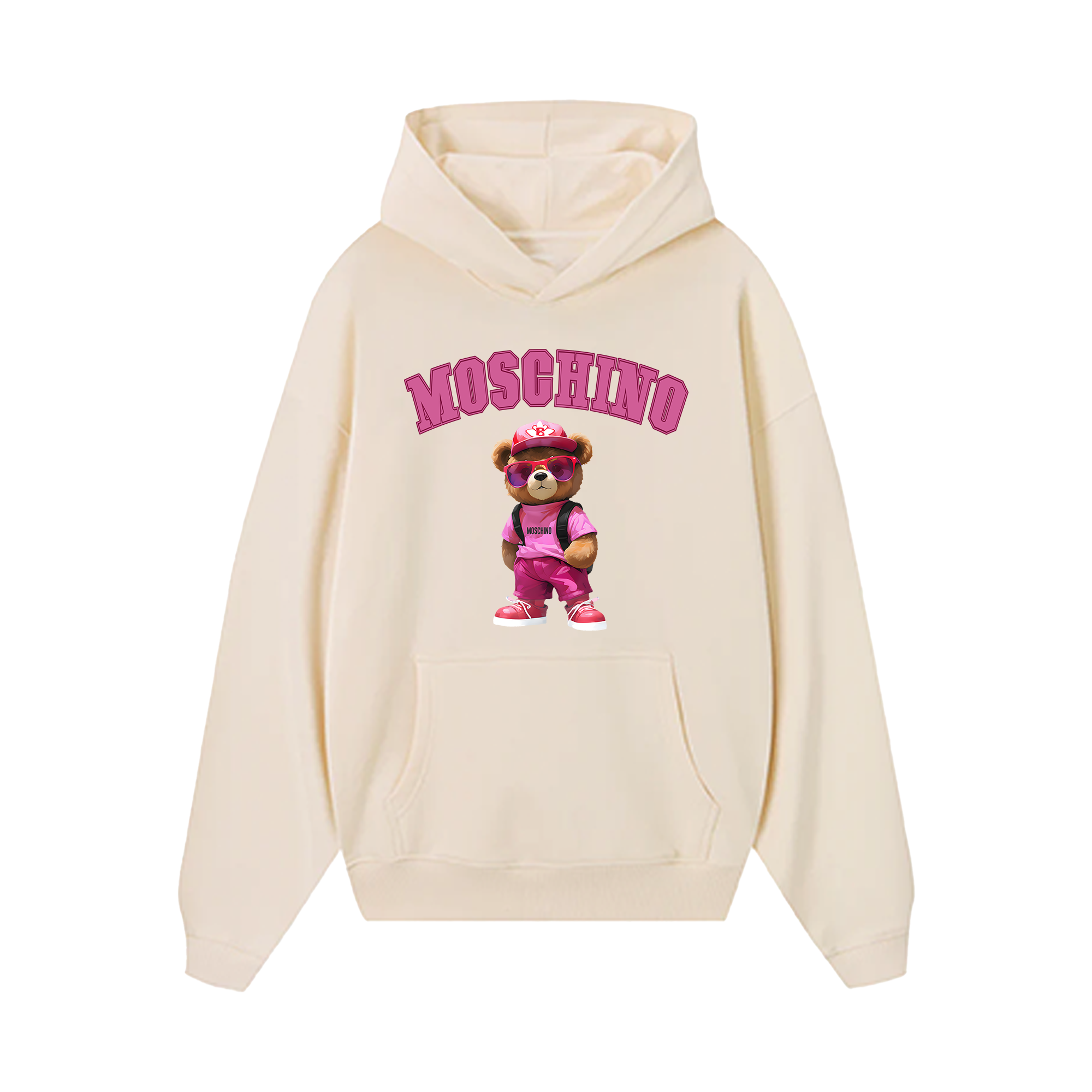 Moschino Pink Girl Hoodie