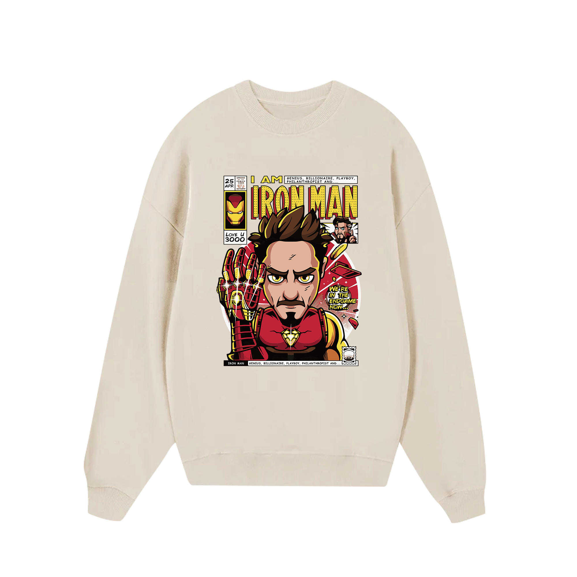 Marvel I Am Iron Man Sweater