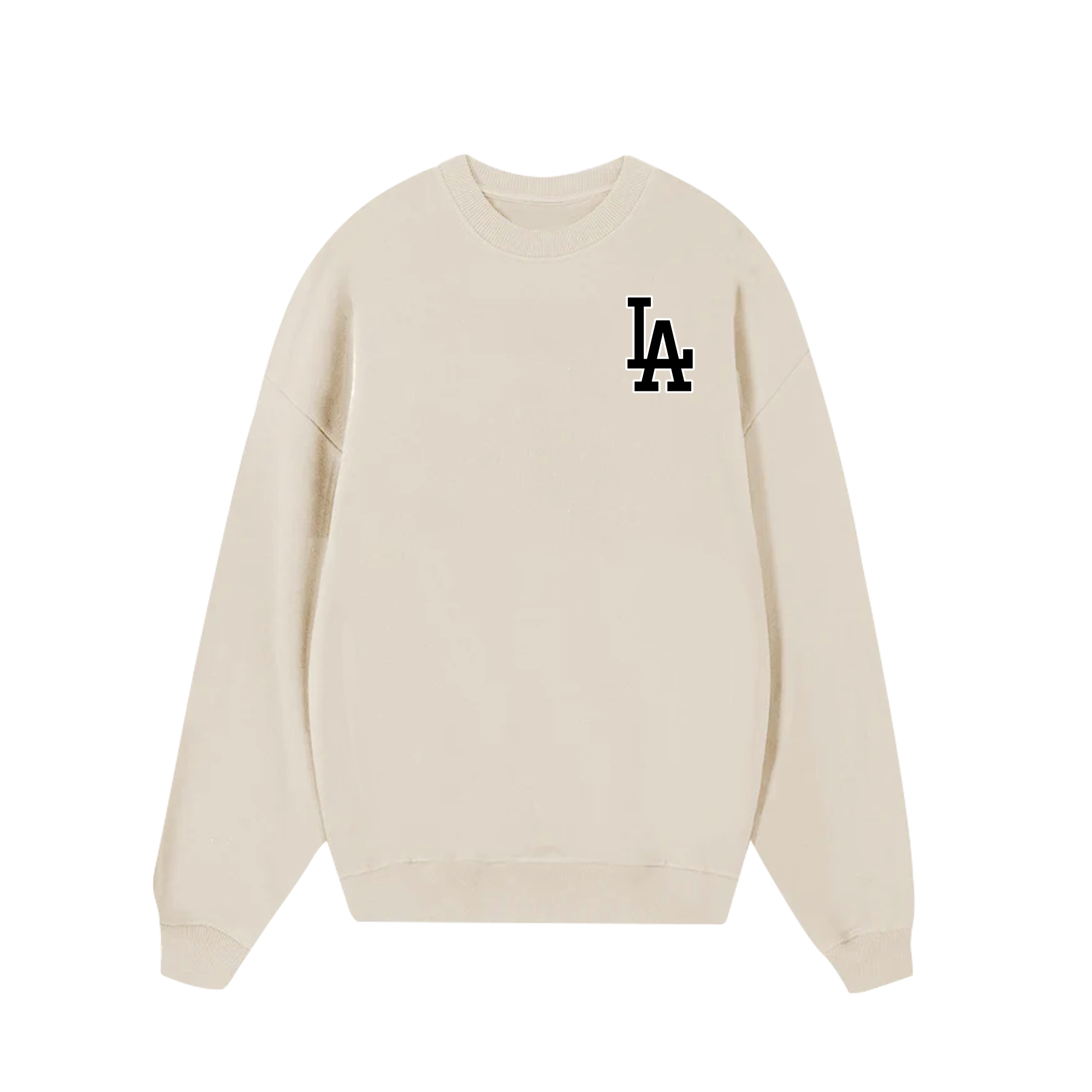 MLB Floral LA Beach Black And White Sweater