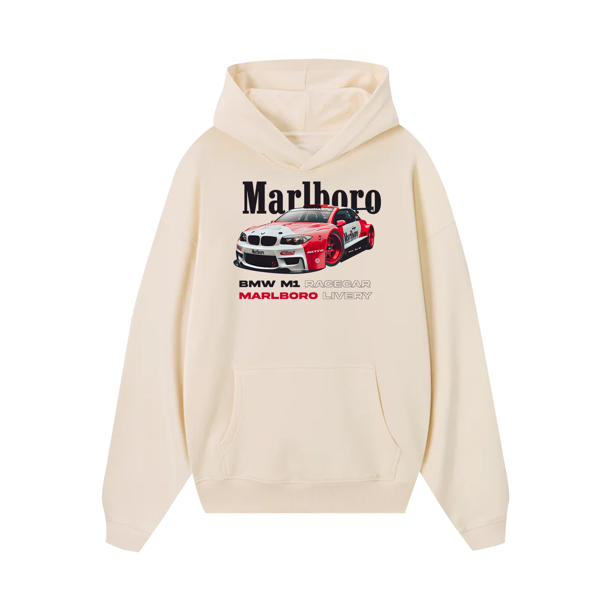 Marlboro BMW M1 Race Car Hoodie