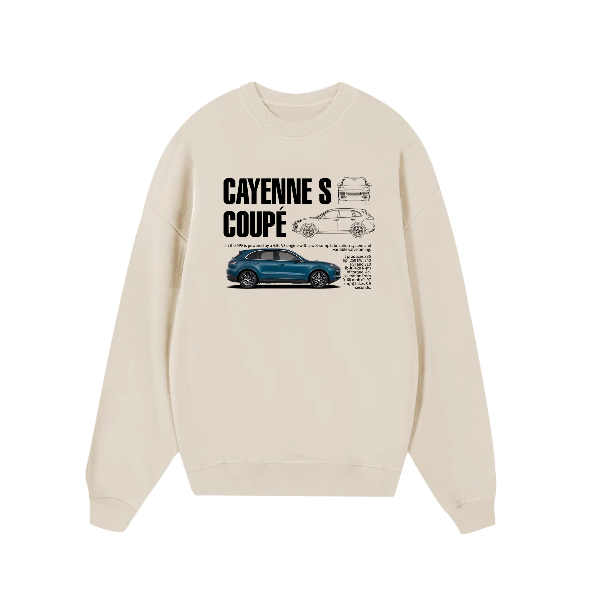 Porsche Cayenne S Coupe Classic Sweater