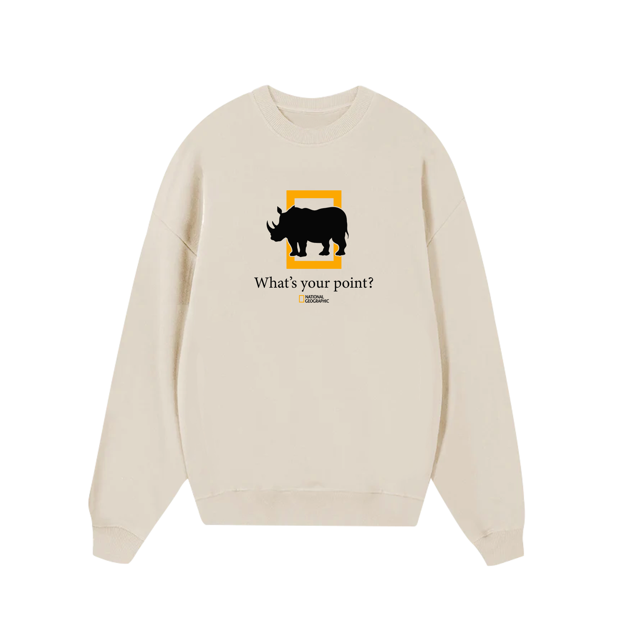 National Geographic What's Your Point Sweater