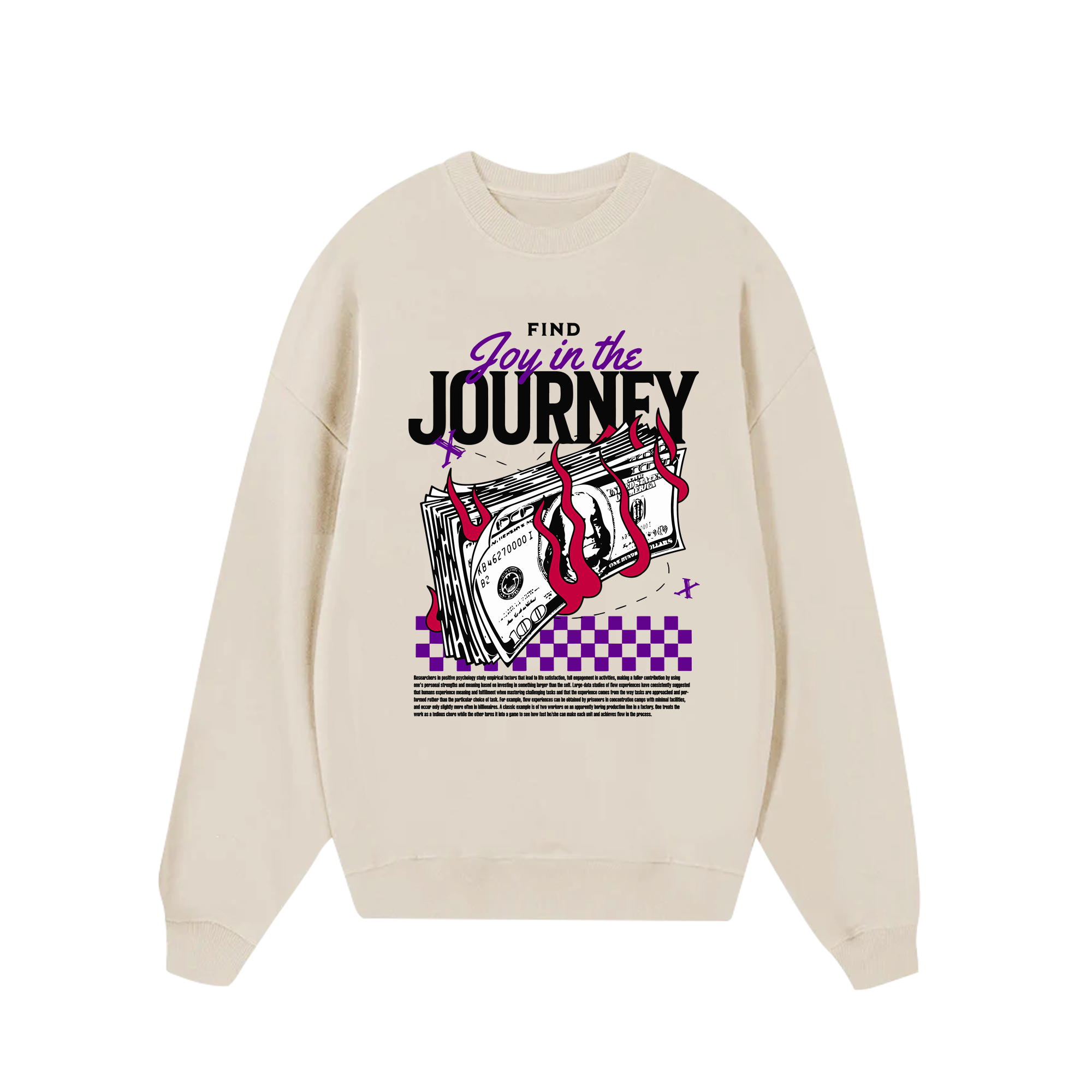 Money Find Joy In The Journey Sweater