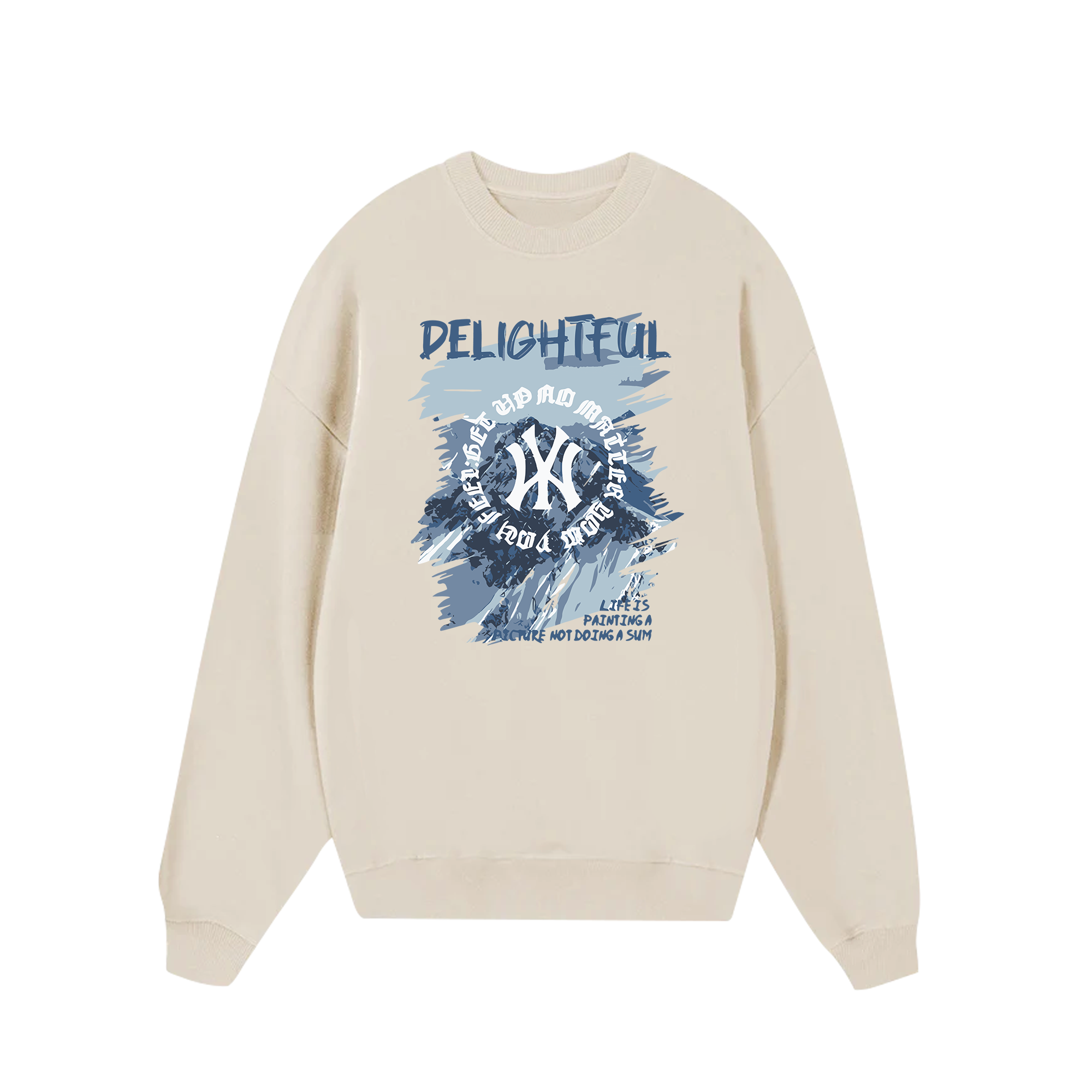 MLB Blue Delightful Sweater