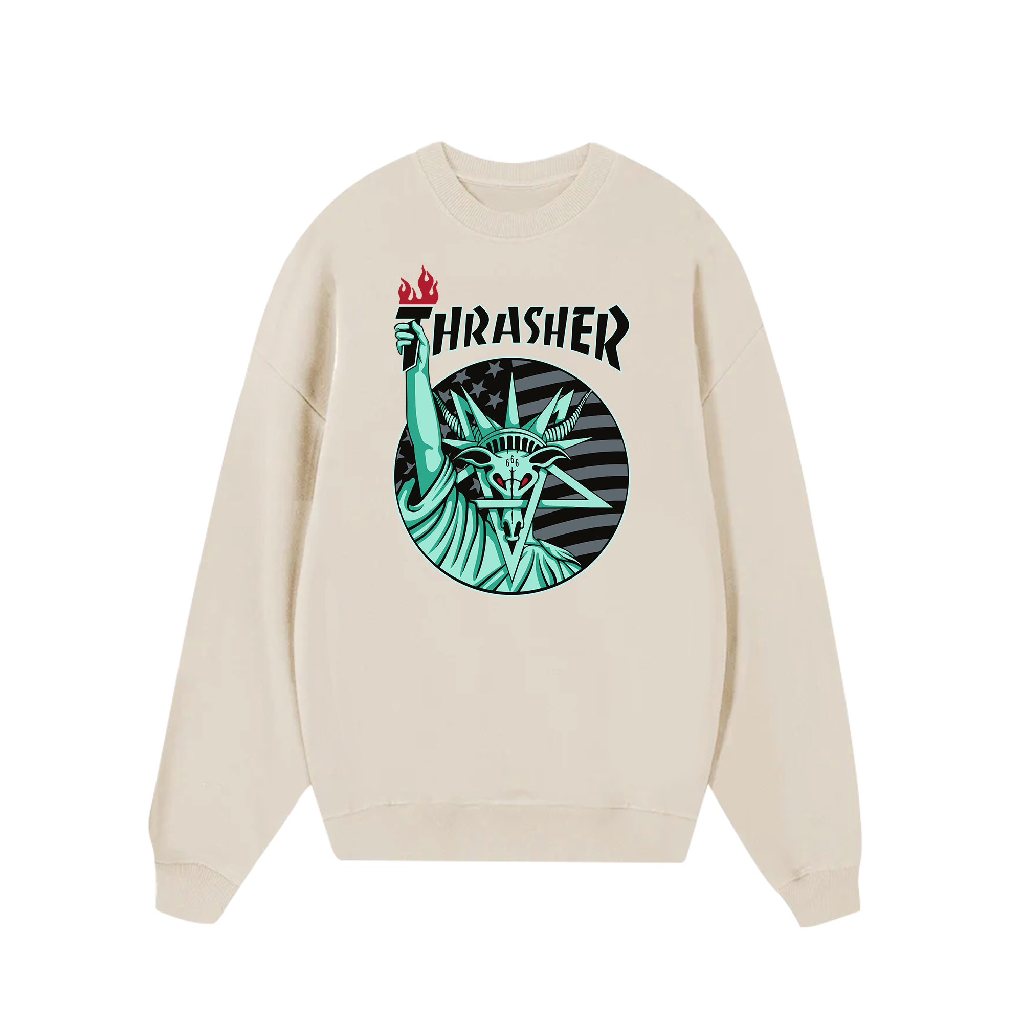 Thrasher Statue Of Liberty Sweater