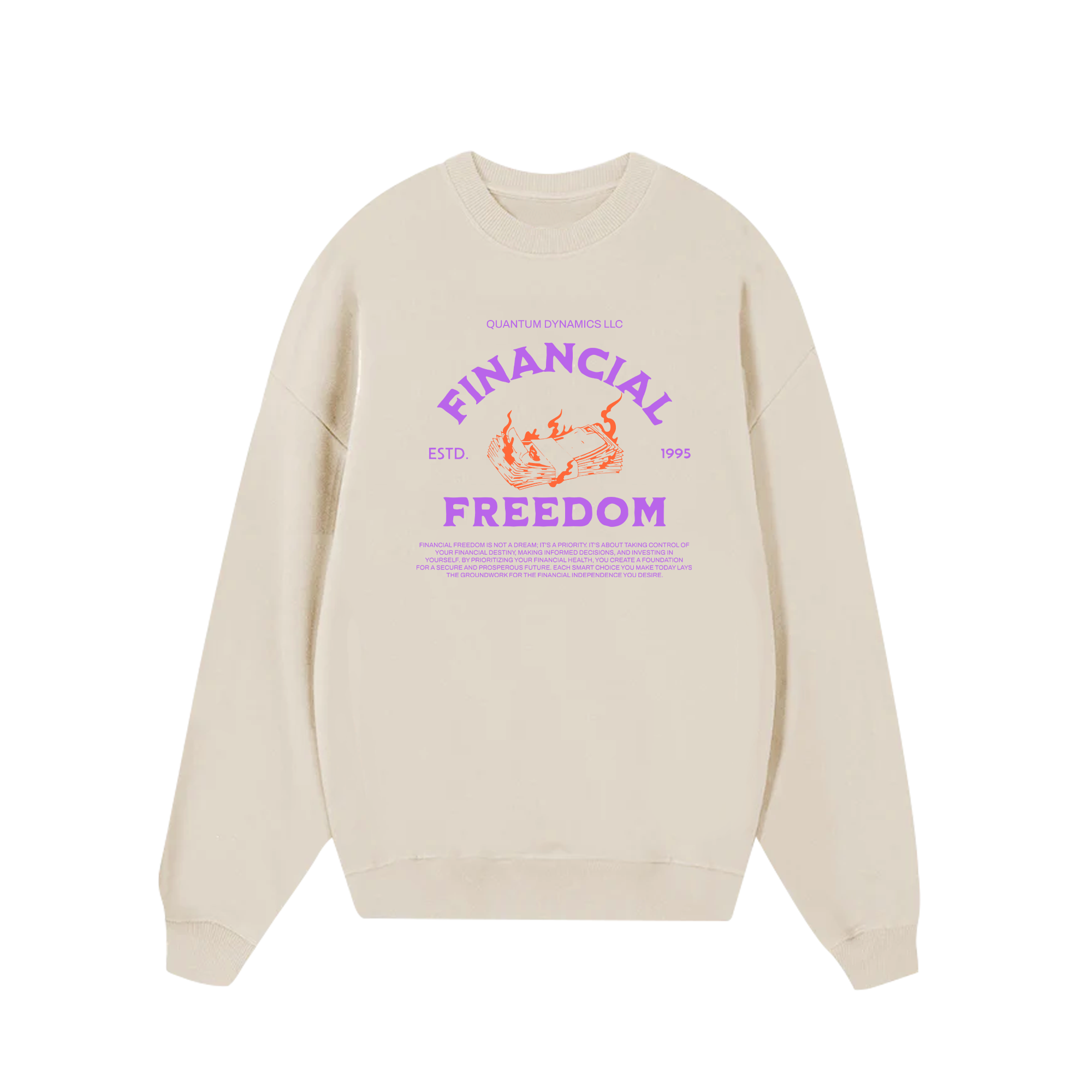 Money Financial Freedom Sweater