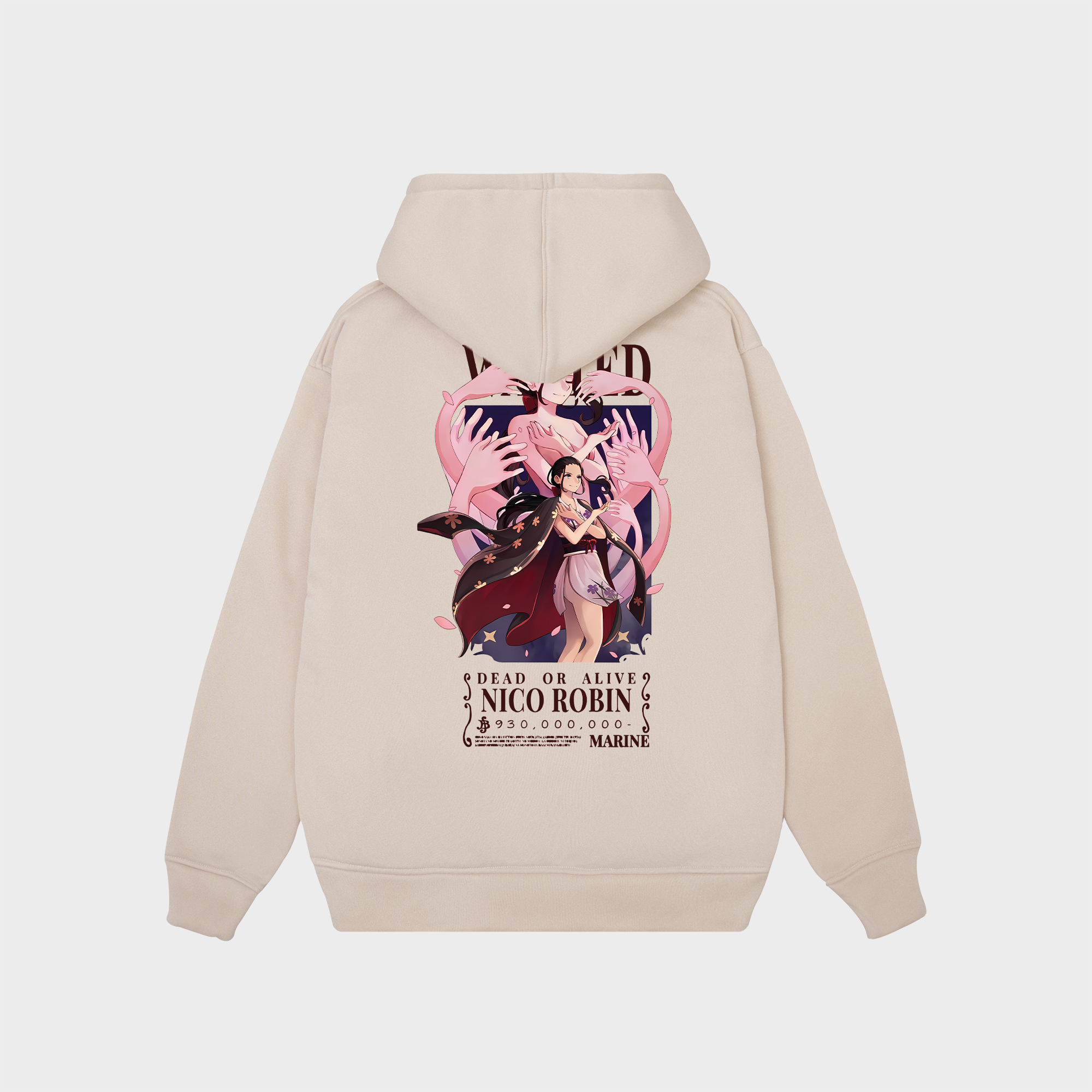 ONE PIECE NICO ROBIN HOODIE / BE