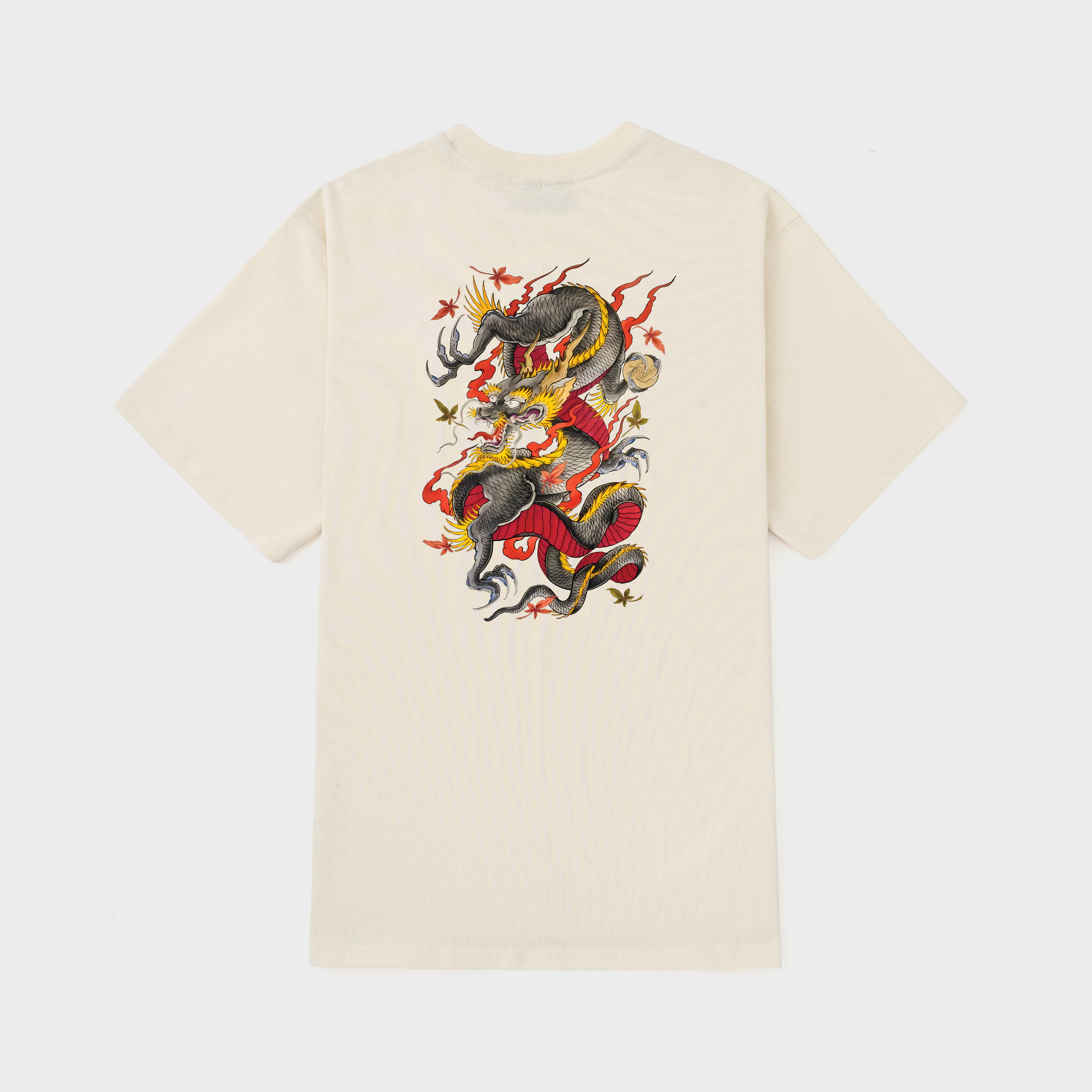 JAPAN DRAGON RED T-SHIRT / KEM