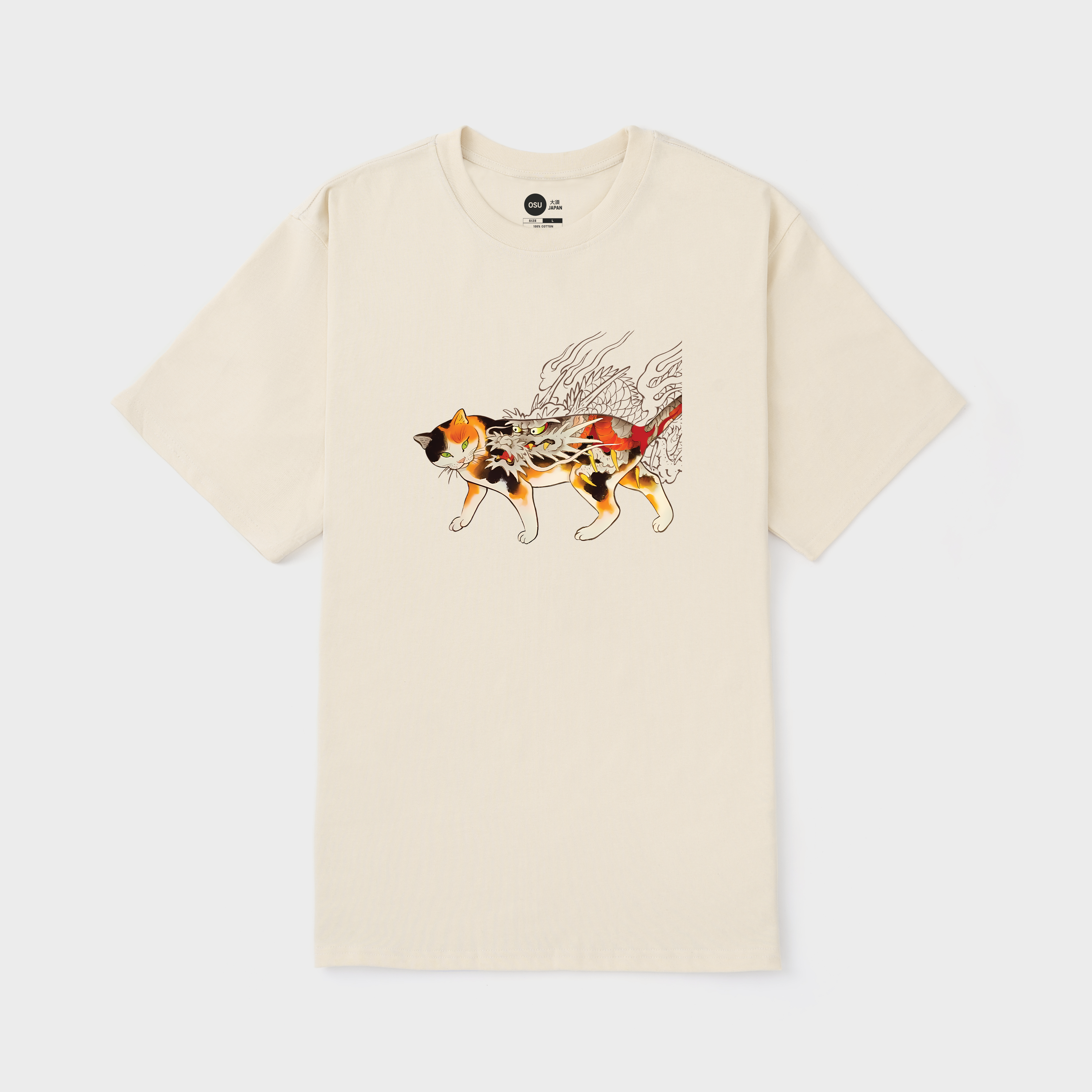 FELINE ILLUSIONS CAT T-SHIRT / KEM